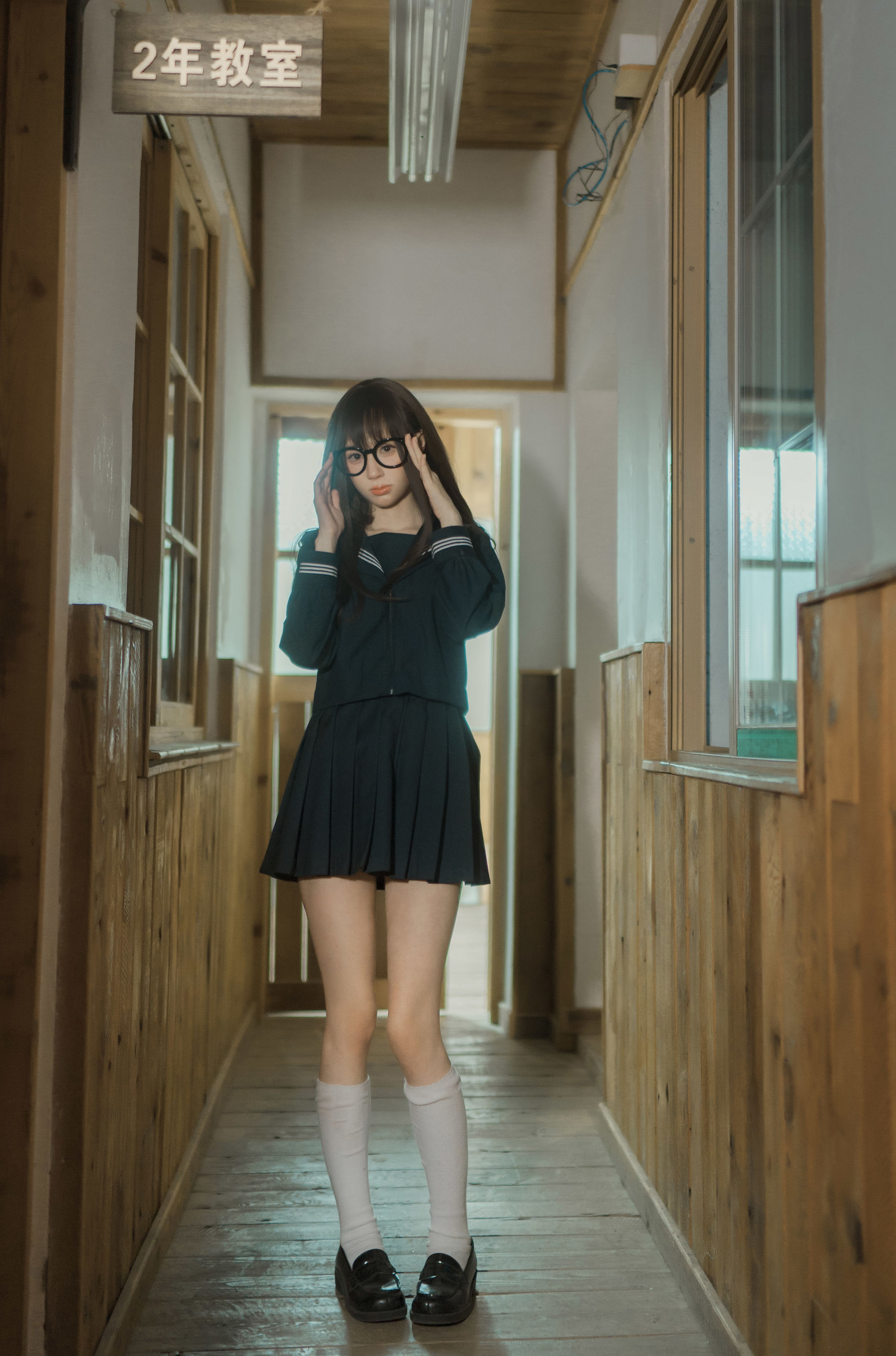 [福利COS] 西园寺南歌写真 - 与班长的游戏