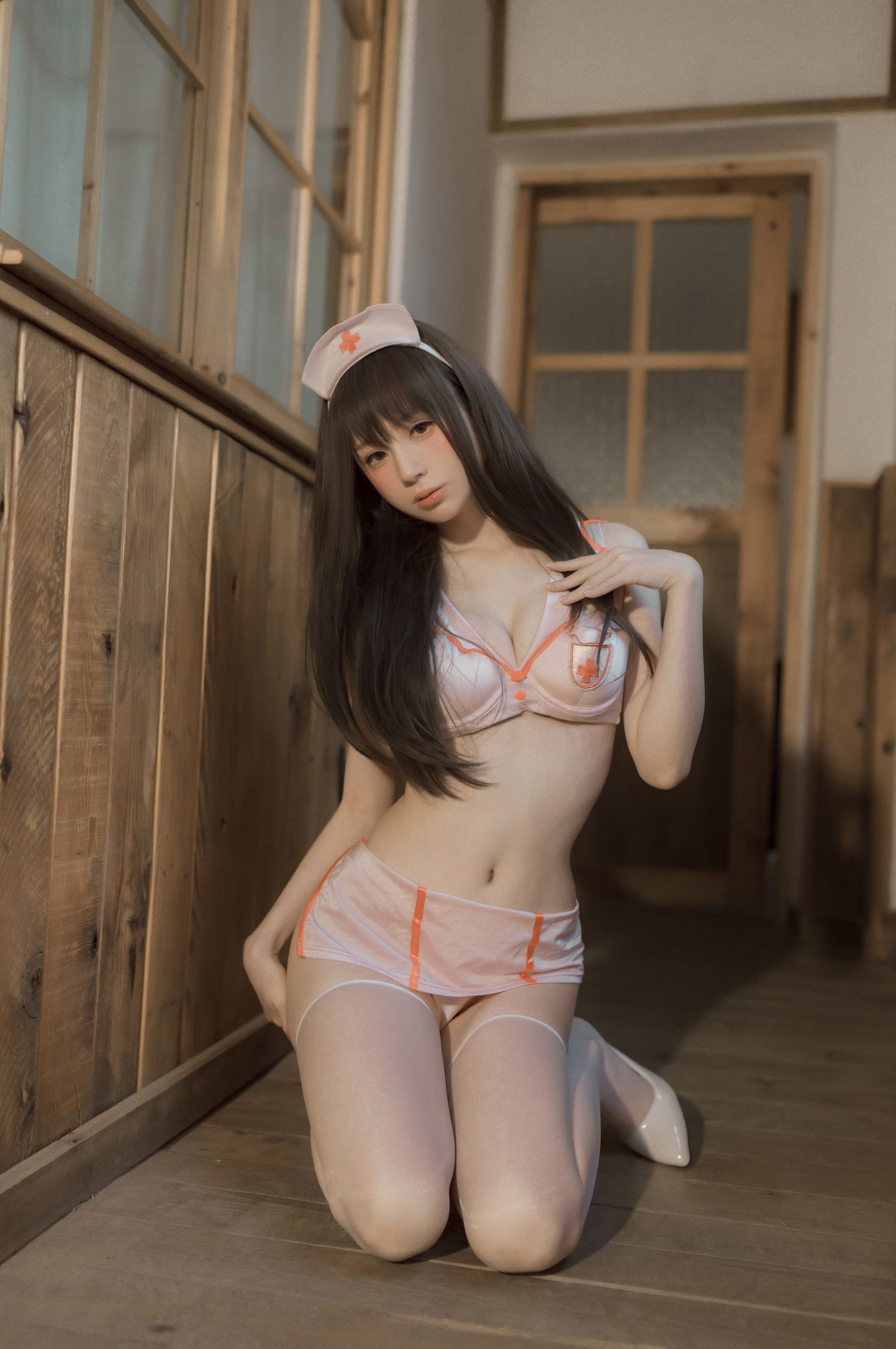 [福利COS] 西园寺南歌写真 - 与班长的游戏