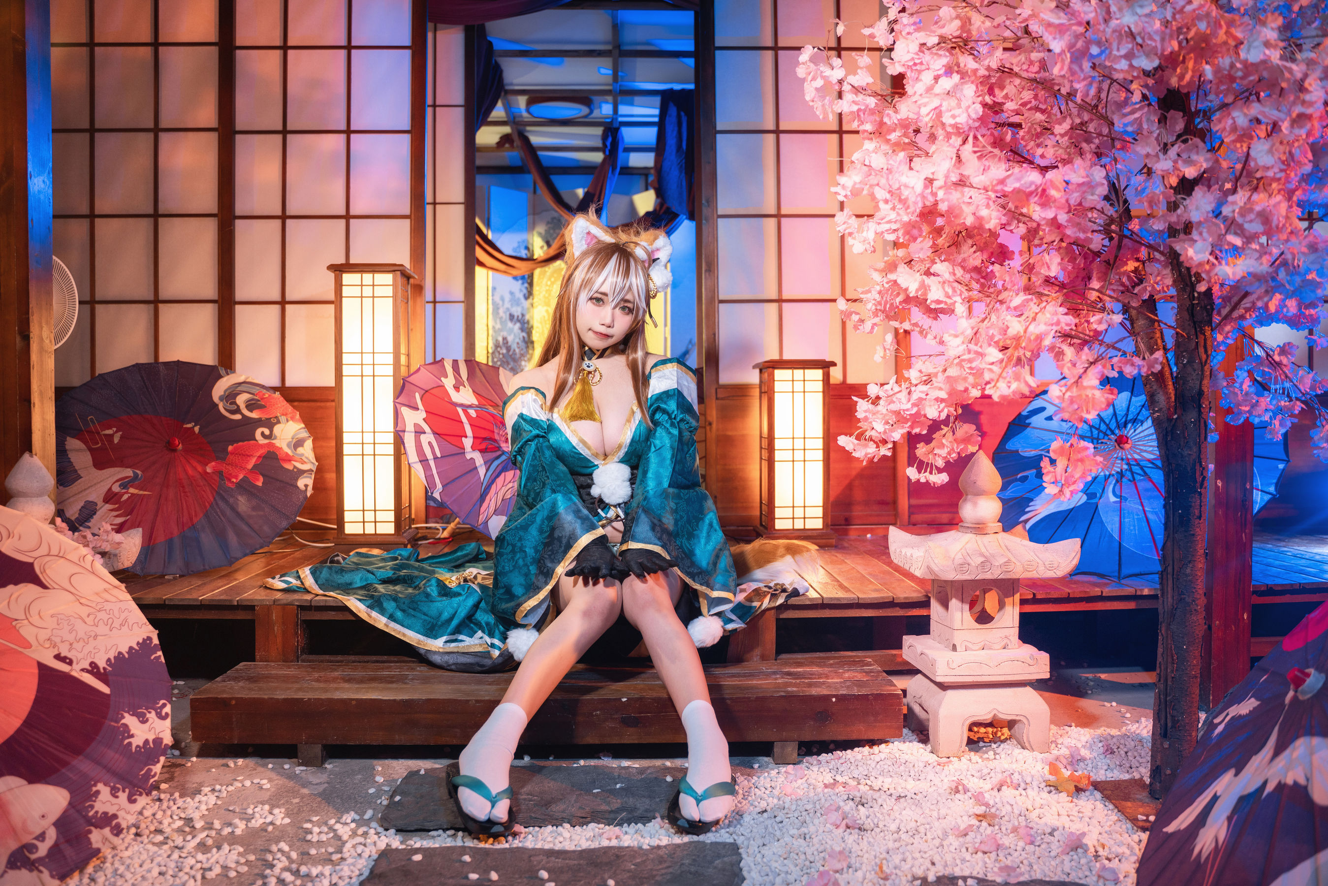 [福利COS] 贞子蜜桃 - 原神 希娜小姐