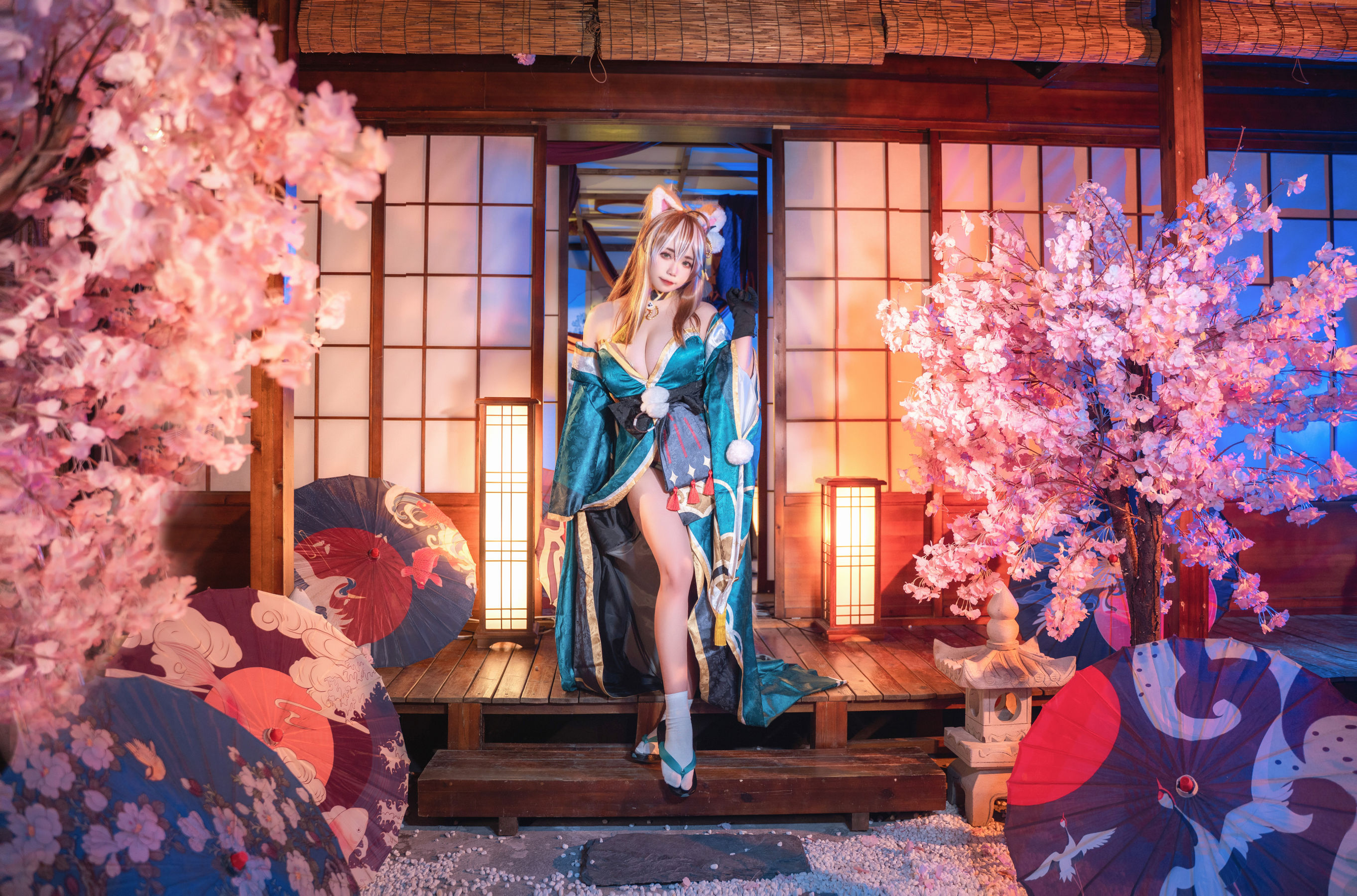 [福利COS] 贞子蜜桃 - 原神 希娜小姐