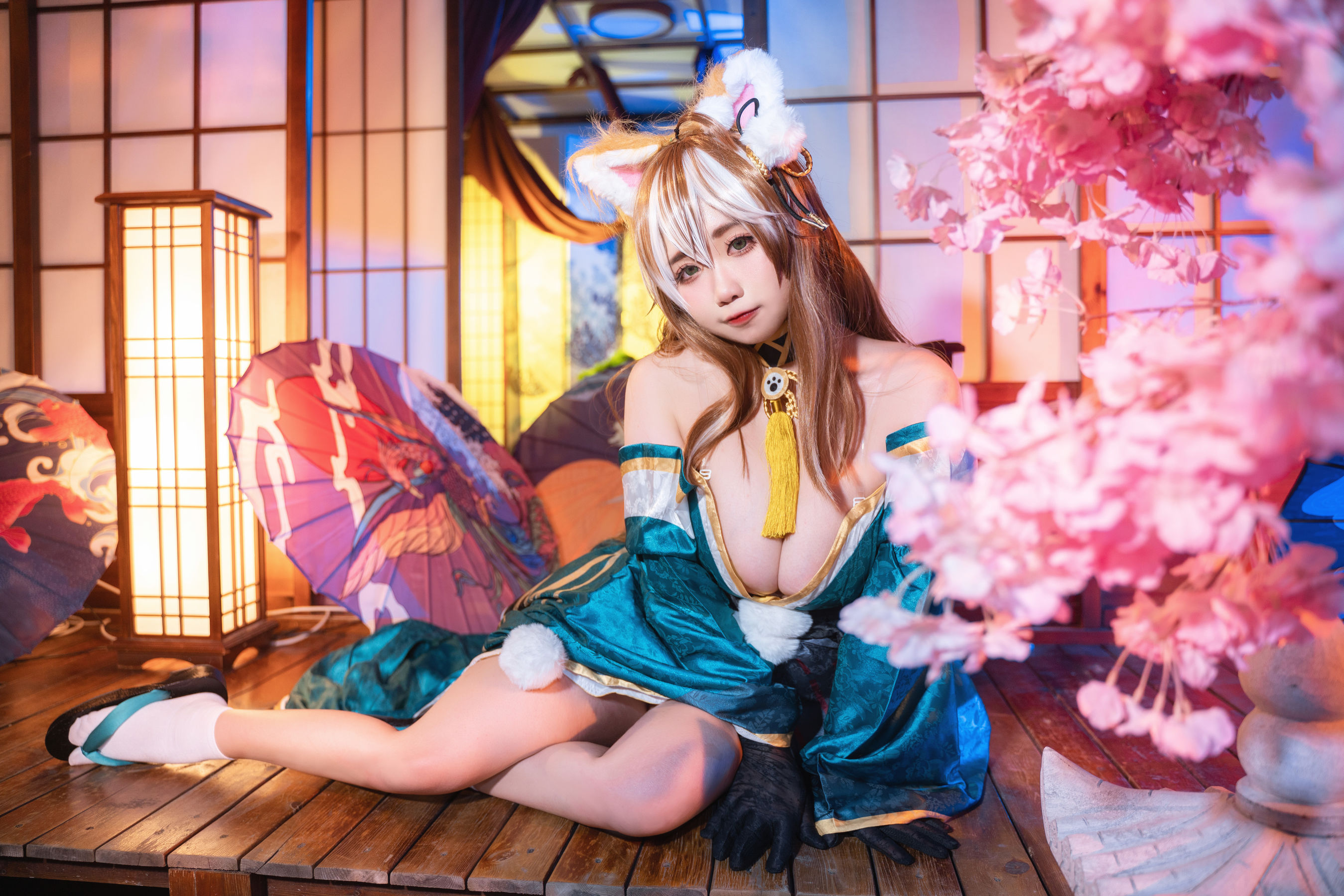 [福利COS] 贞子蜜桃 - 原神 希娜小姐