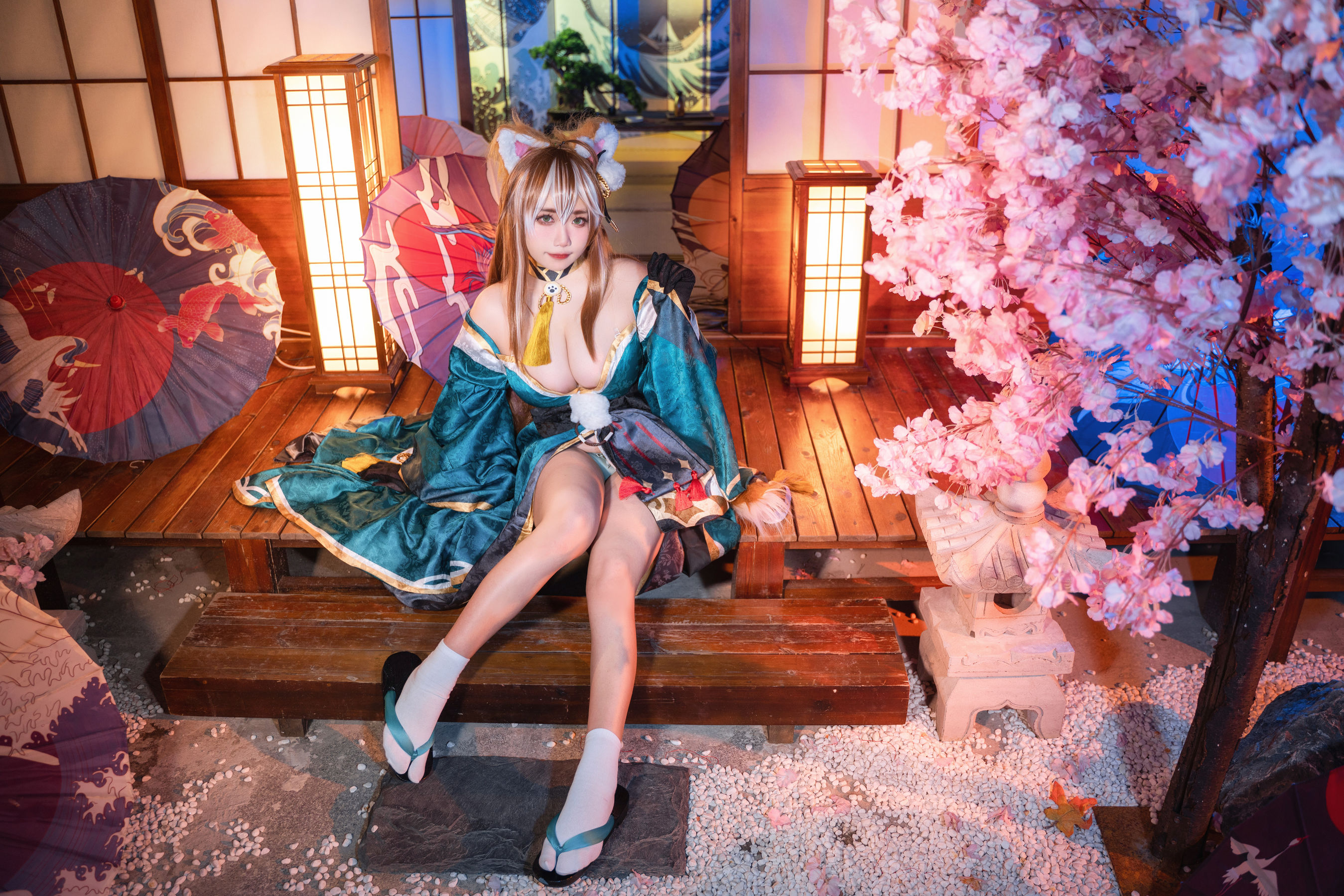 [福利COS] 贞子蜜桃 - 原神 希娜小姐