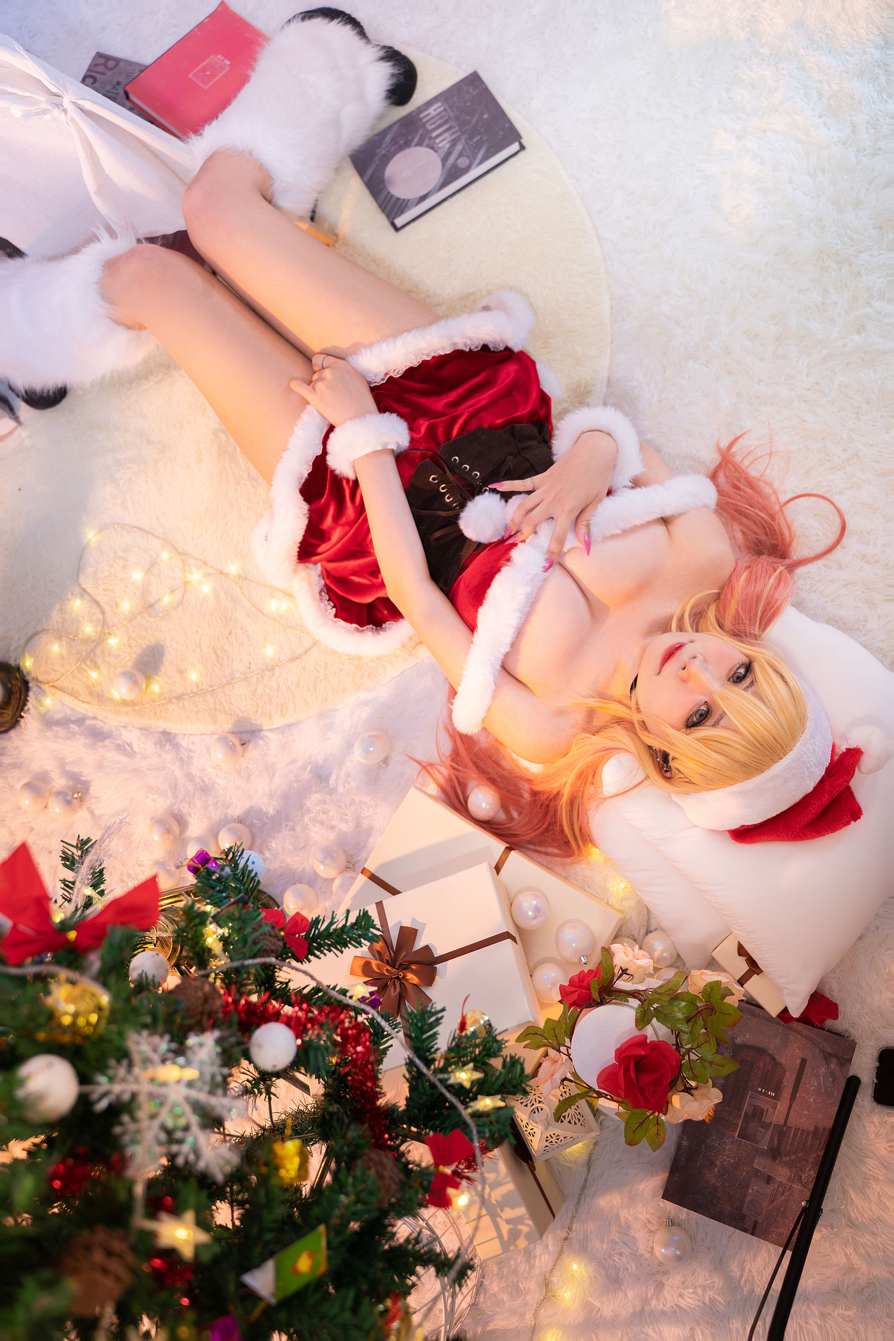 [福利COS] 贞子蜜桃 - 喜多川夢海 圣诞