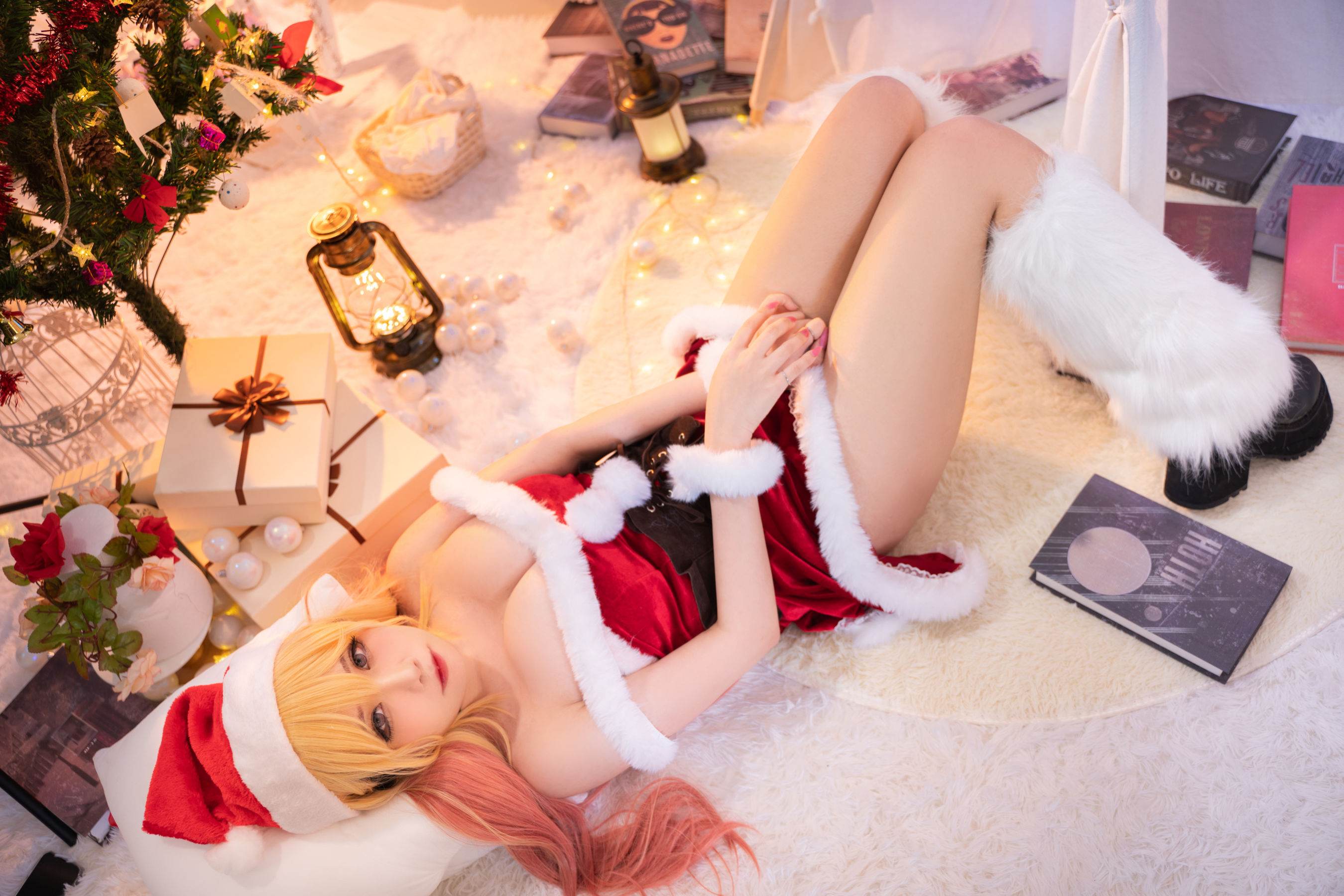 [福利COS] 贞子蜜桃 - 喜多川夢海 圣诞