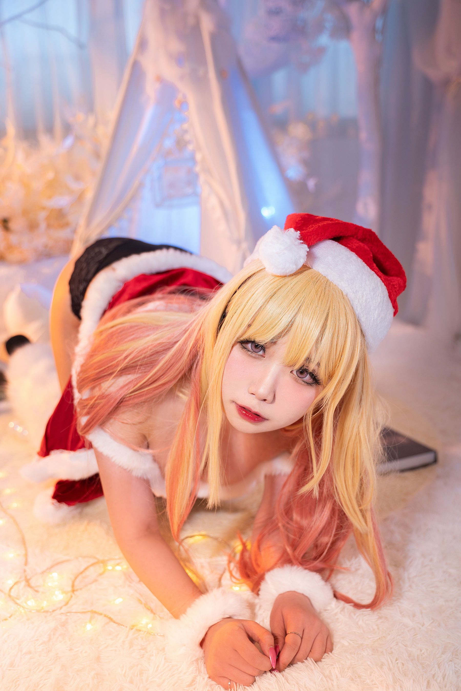 [福利COS] 贞子蜜桃 - 喜多川夢海 圣诞