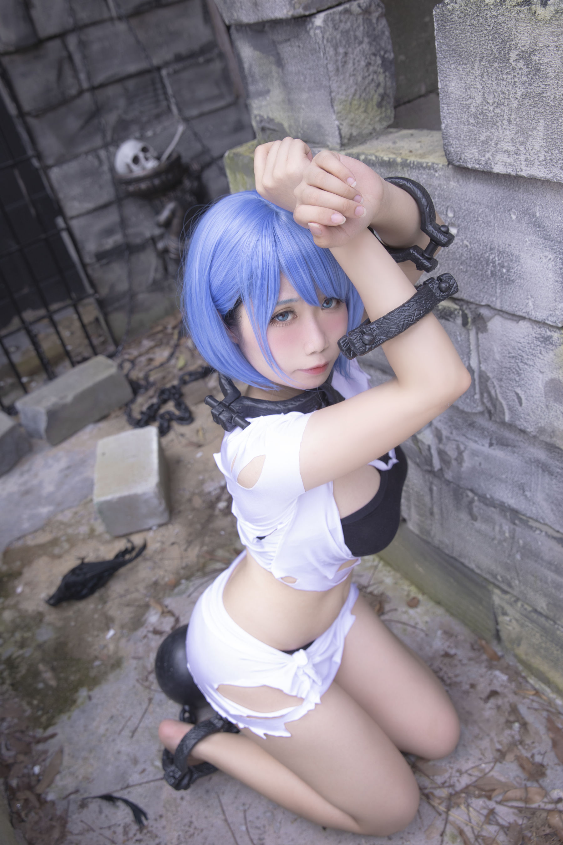 [福利COS] 贞子蜜桃 - 碧蓝航线 恰巴耶夫 监狱