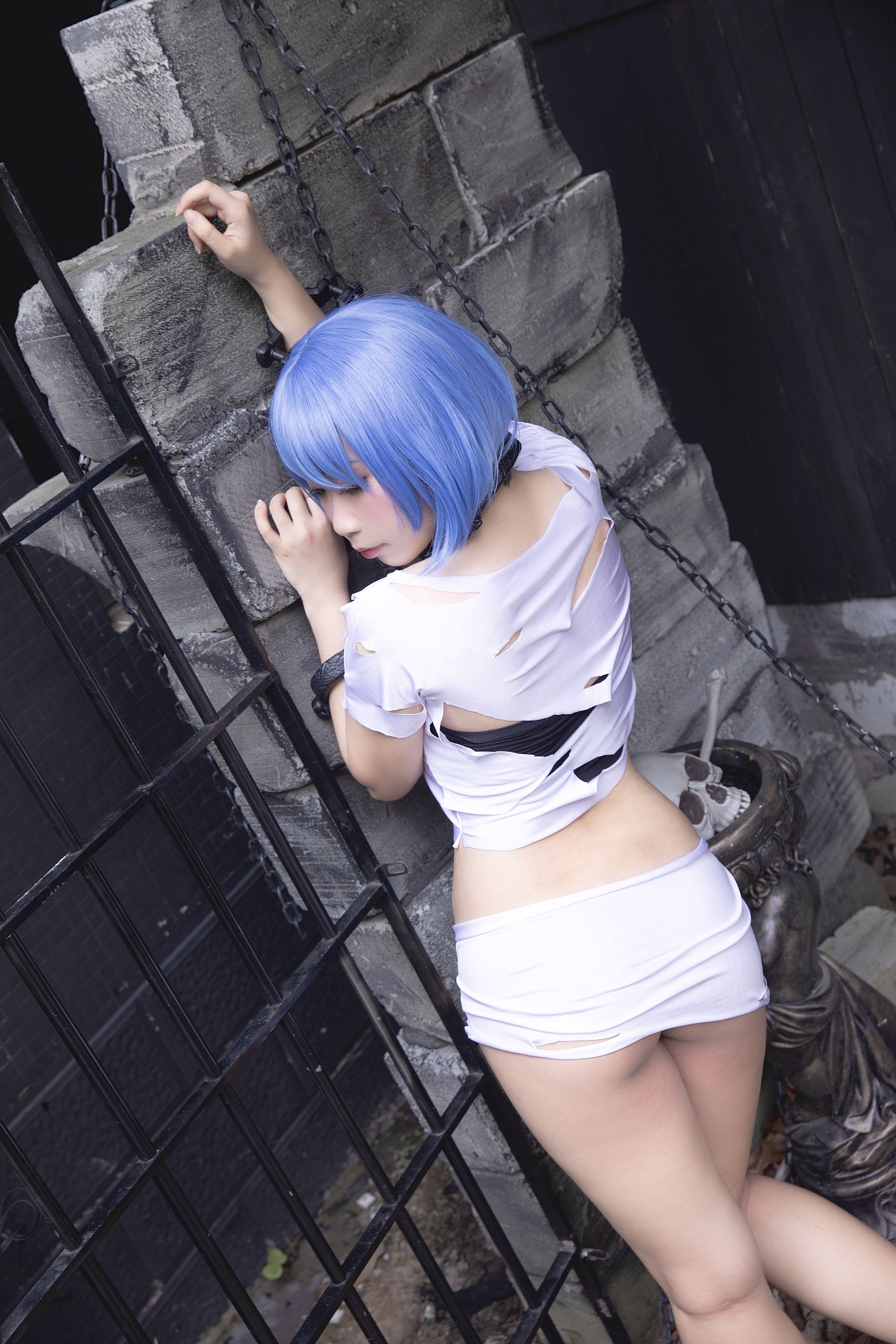 [福利COS] 贞子蜜桃 - 碧蓝航线 恰巴耶夫 监狱