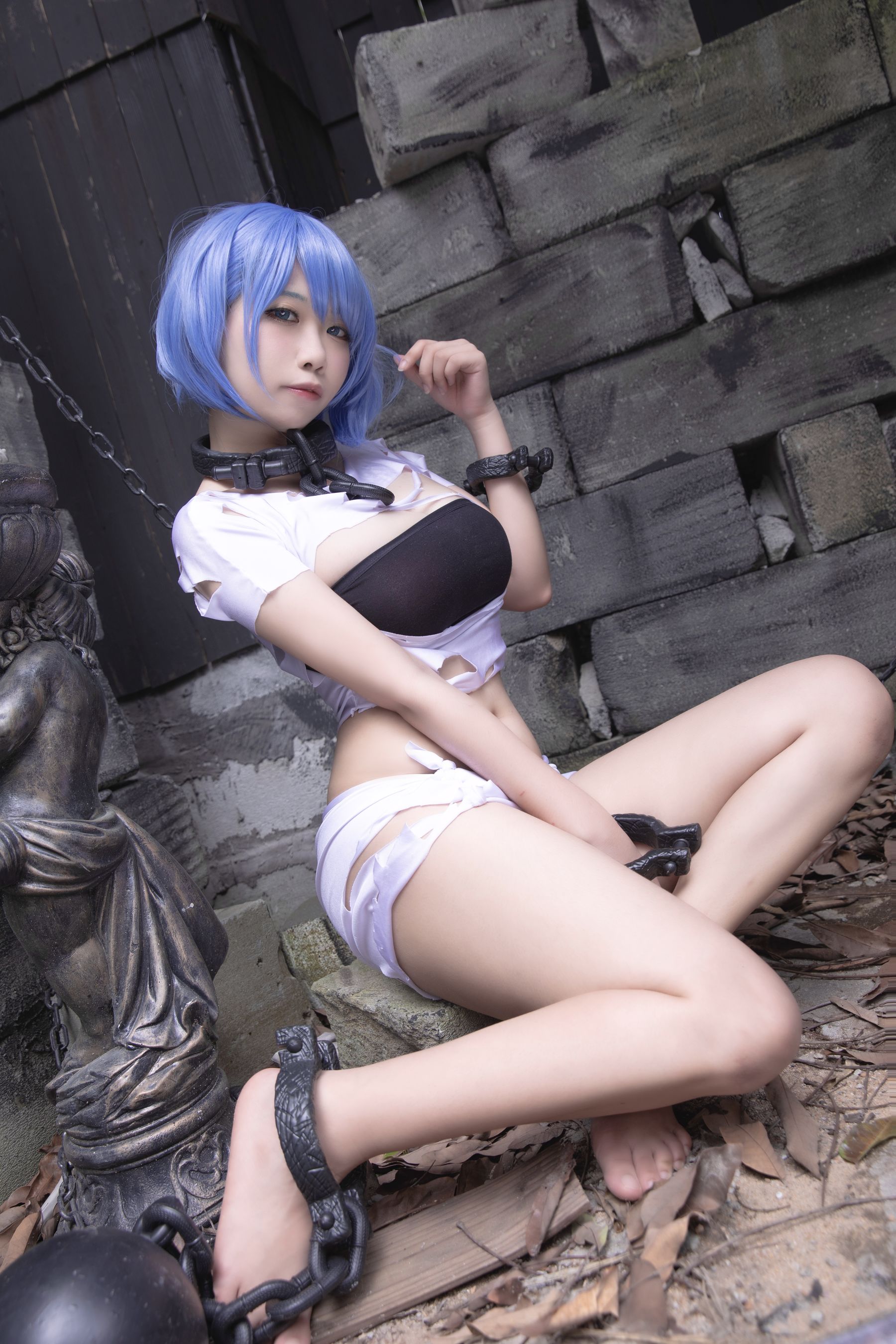 [福利COS] 贞子蜜桃 - 碧蓝航线 恰巴耶夫 监狱