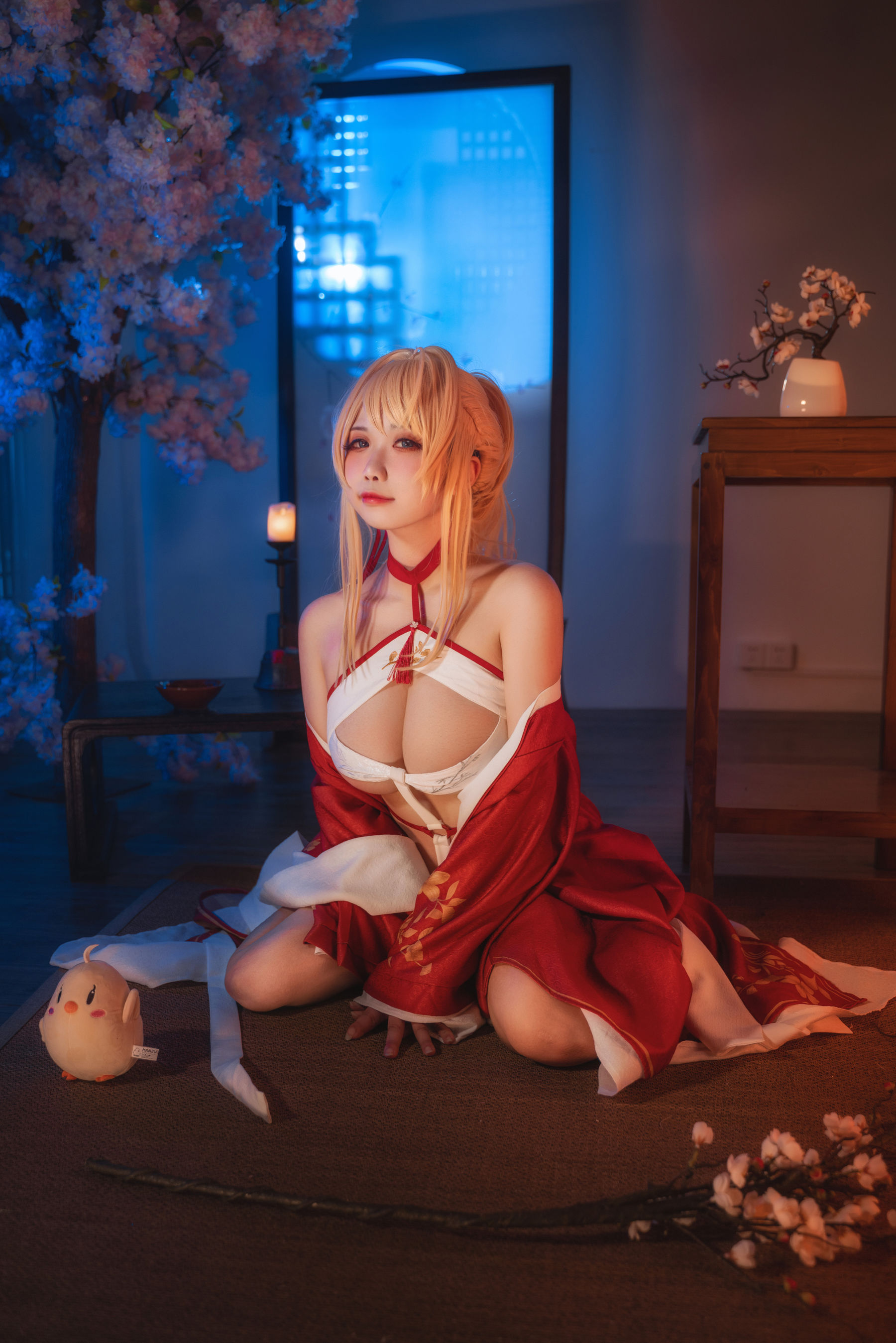 [福利COS] 贞子蜜桃 - 碧蓝航线 新春光荣