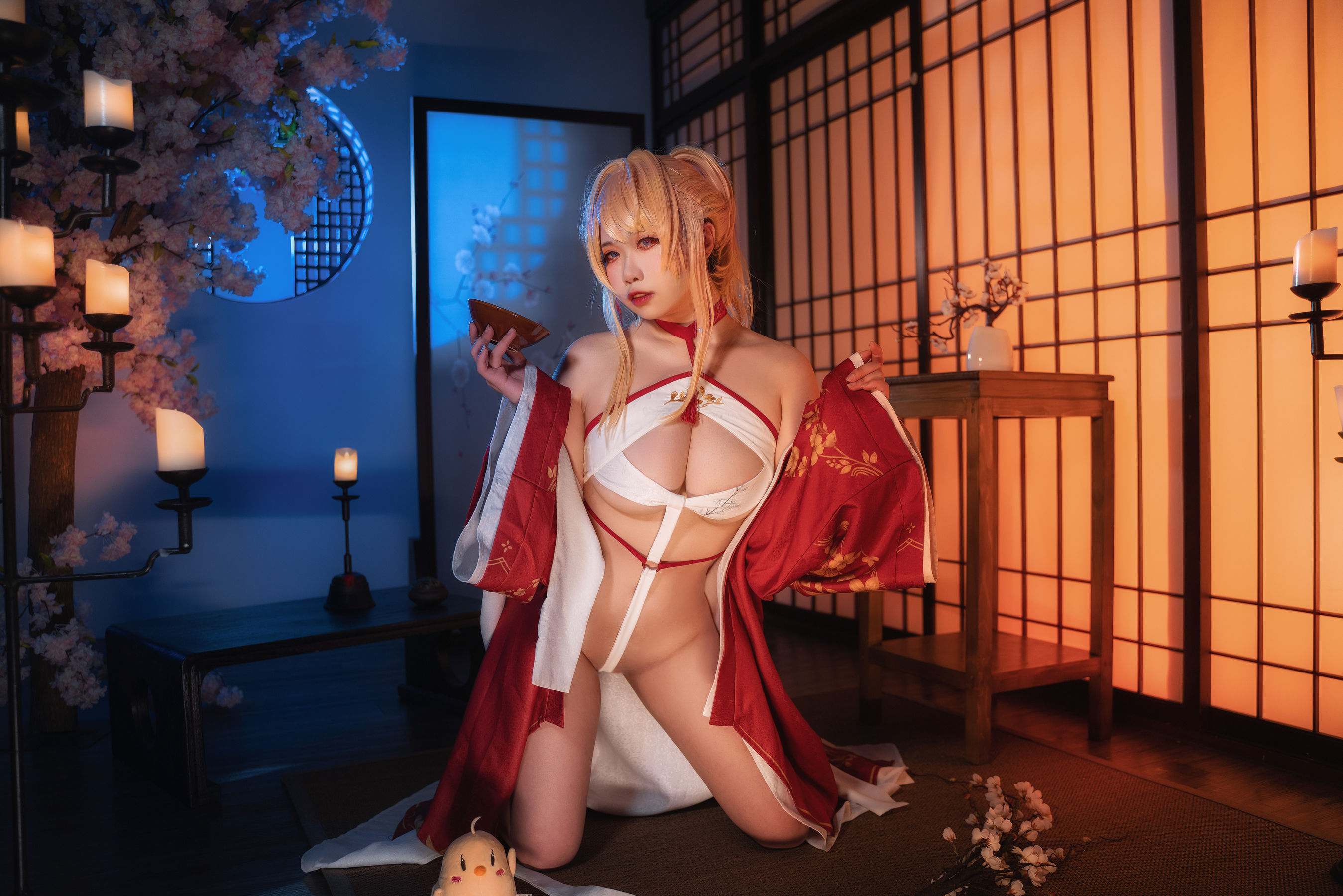 [福利COS] 贞子蜜桃 - 碧蓝航线 新春光荣