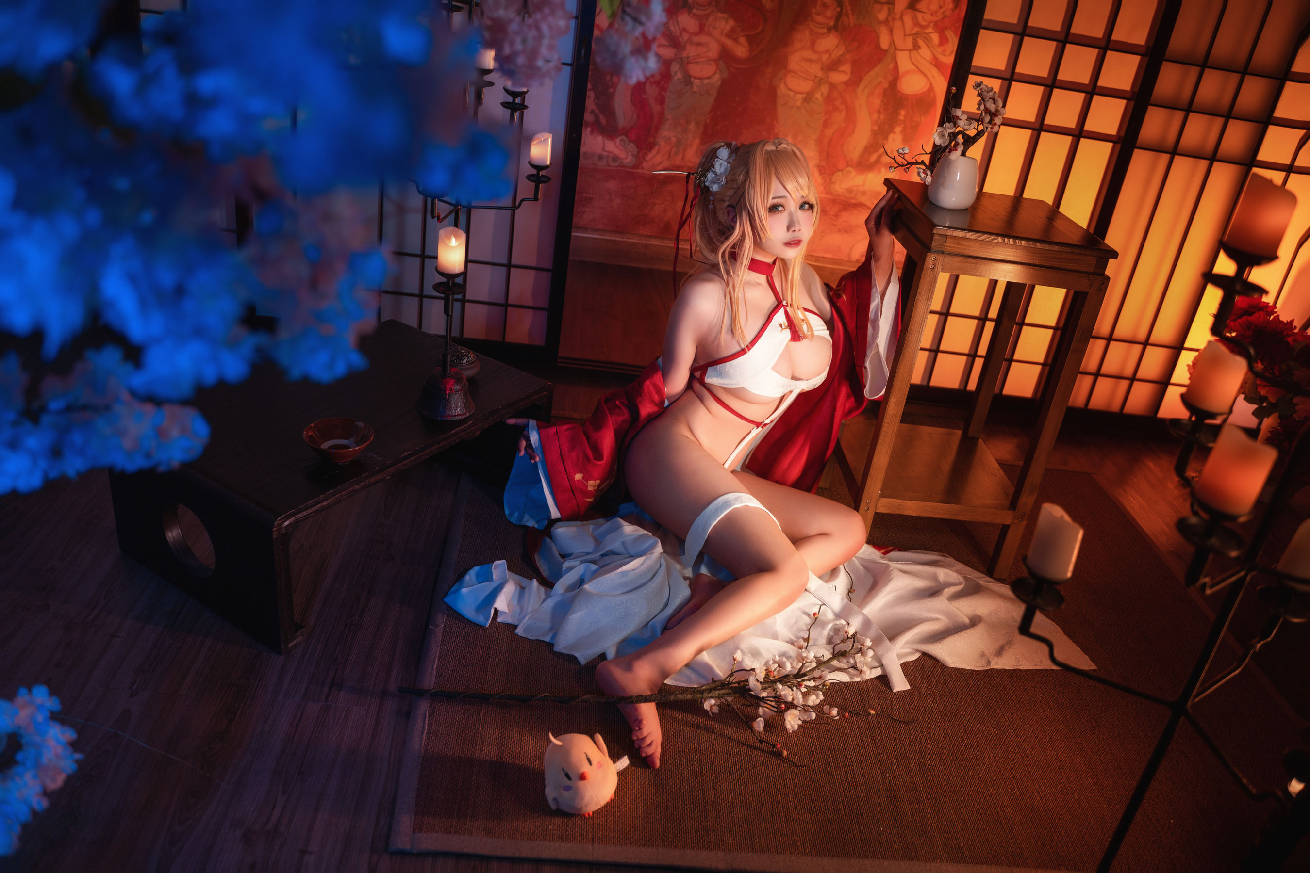[福利COS] 贞子蜜桃 - 碧蓝航线 新春光荣