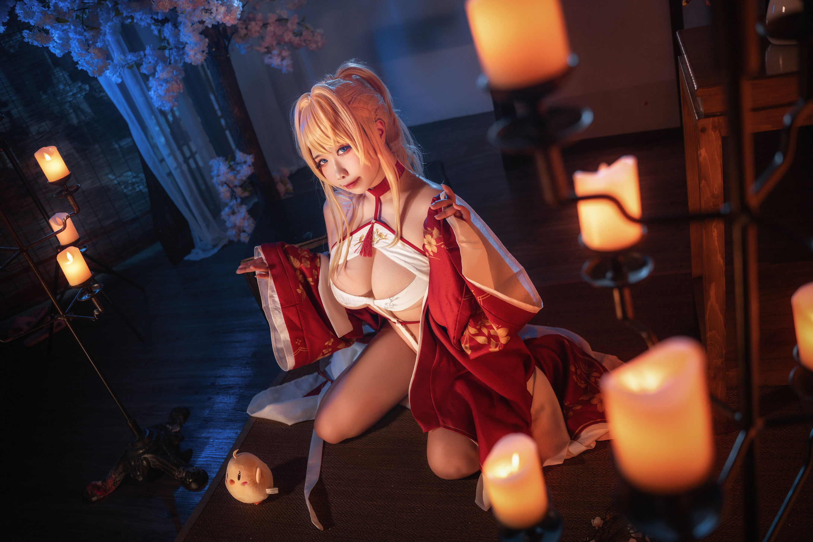 [福利COS] 贞子蜜桃 - 碧蓝航线 新春光荣