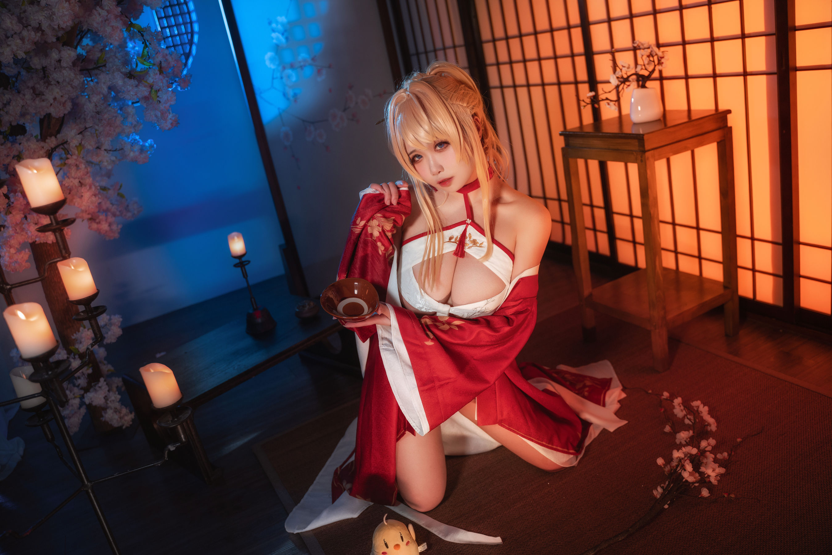 [福利COS] 贞子蜜桃 - 碧蓝航线 新春光荣