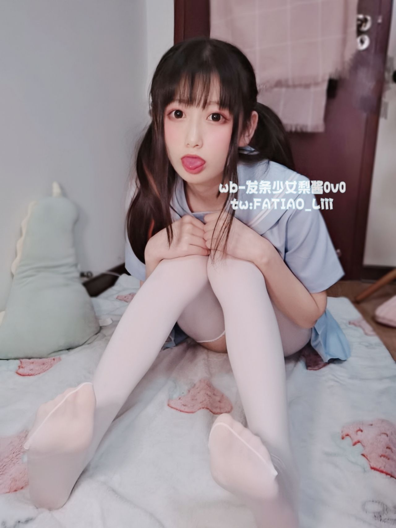[福利COS] 迷之呆梨(发条少女) - 水蓝JK