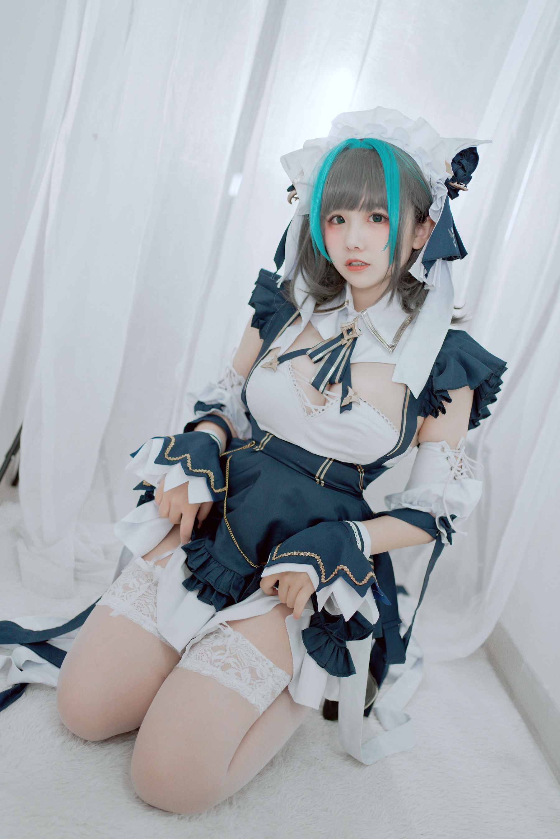 [福利COS] 阿半今天很开心 - 柴郡