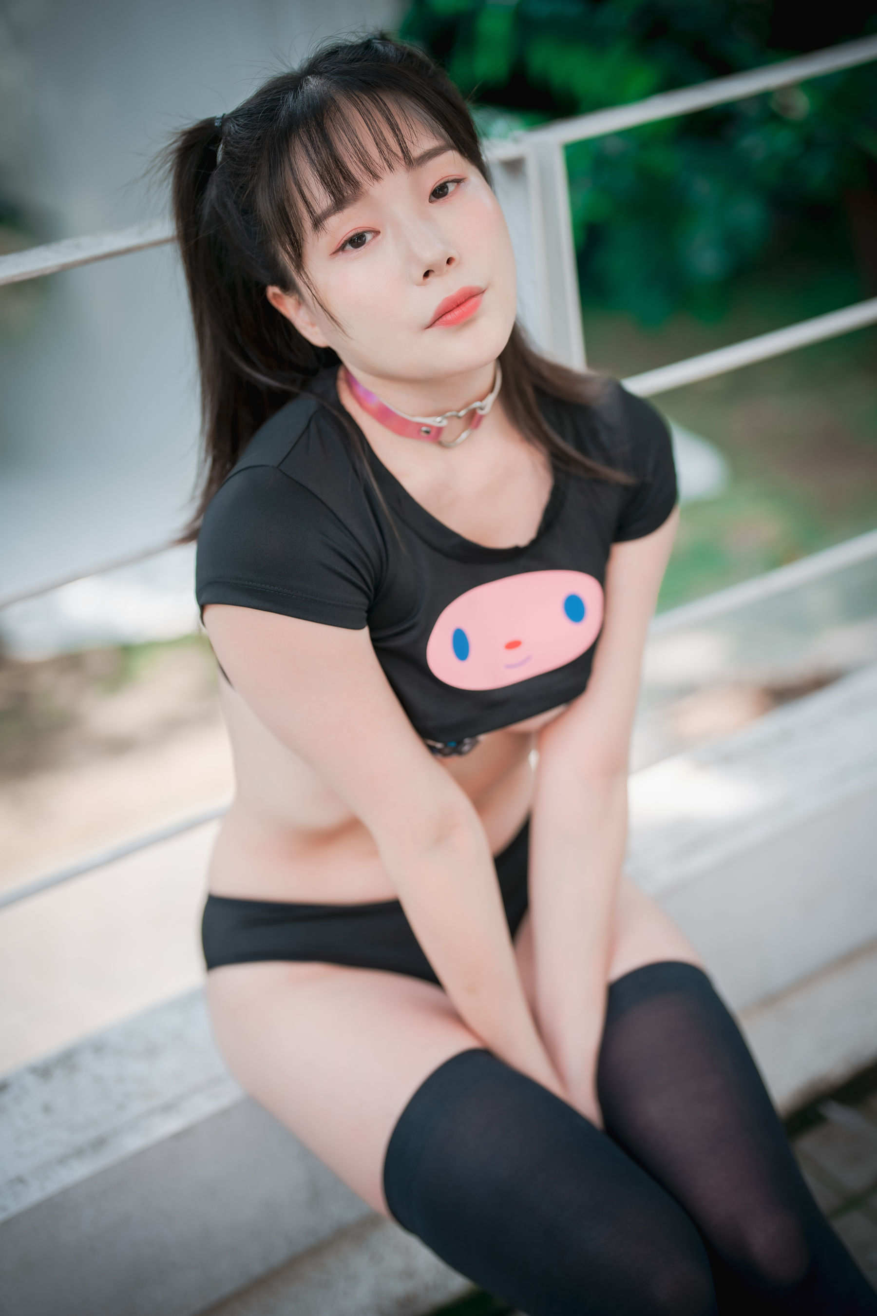 [DJAWA]  PIA - Black puppy girl