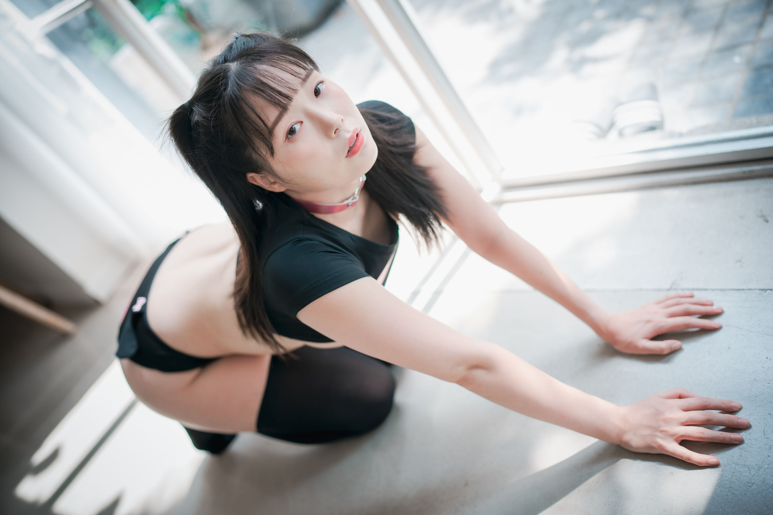 [DJAWA]  PIA - Black puppy girl