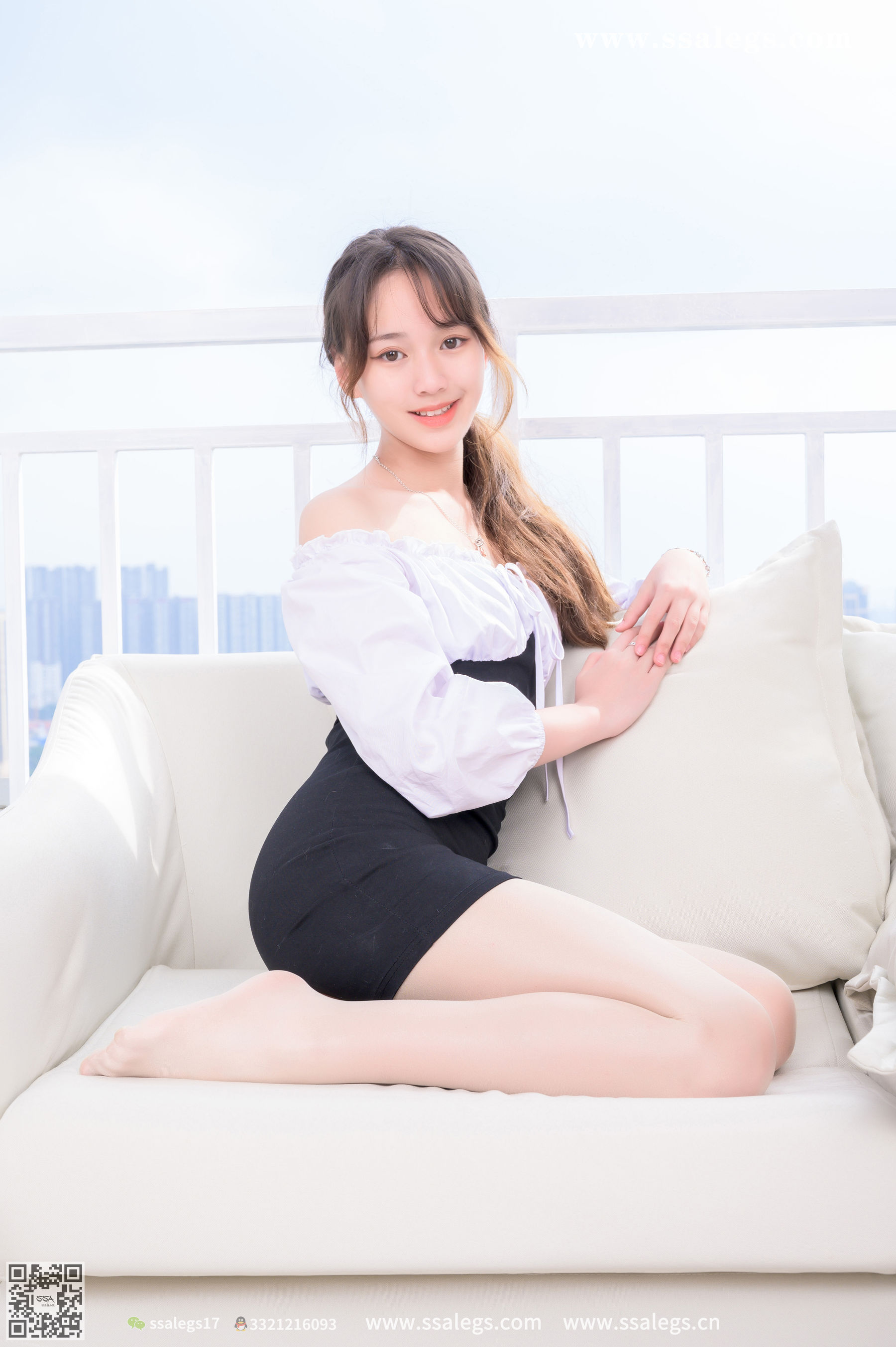 [SSA丝社]超清写真 No.406 宝宝 这个女孩笑得很甜(下)