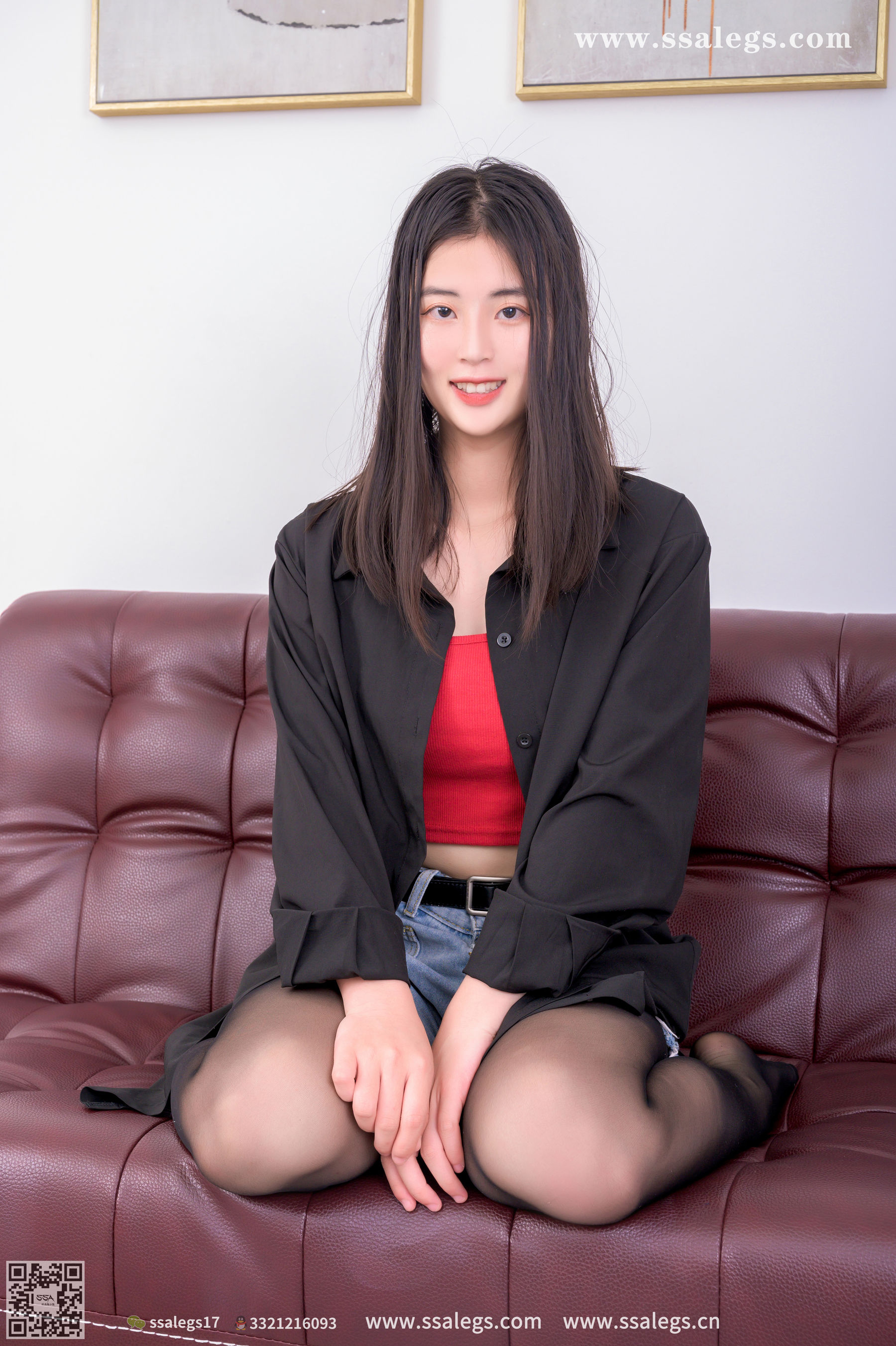 [SSA丝社]超清写真 No.410 萍萍 新模试镜首秀(下)
