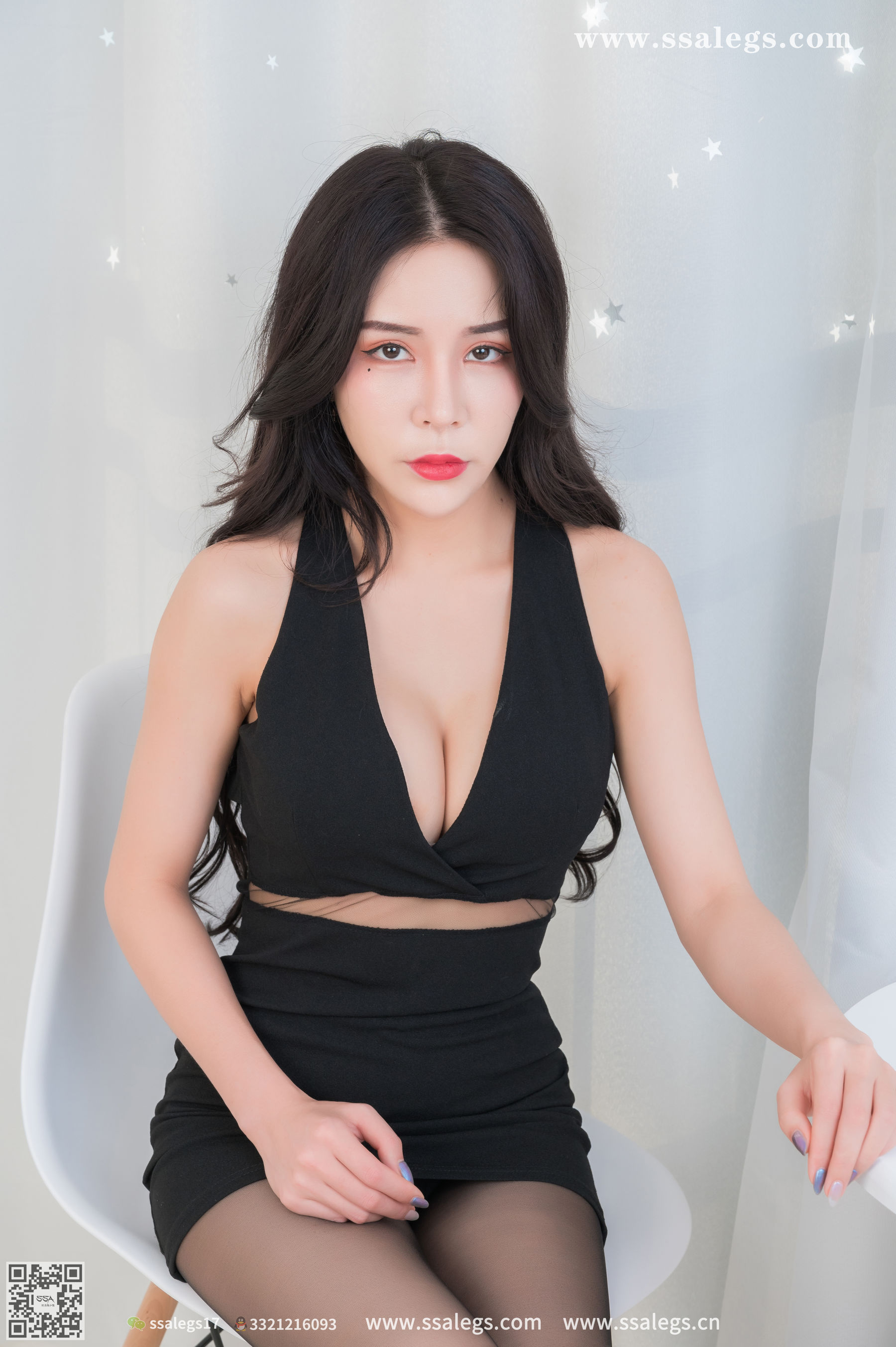 [SSA丝社]超清写真 No.411 娜娜 做真实的御姐黑丝写真(上)