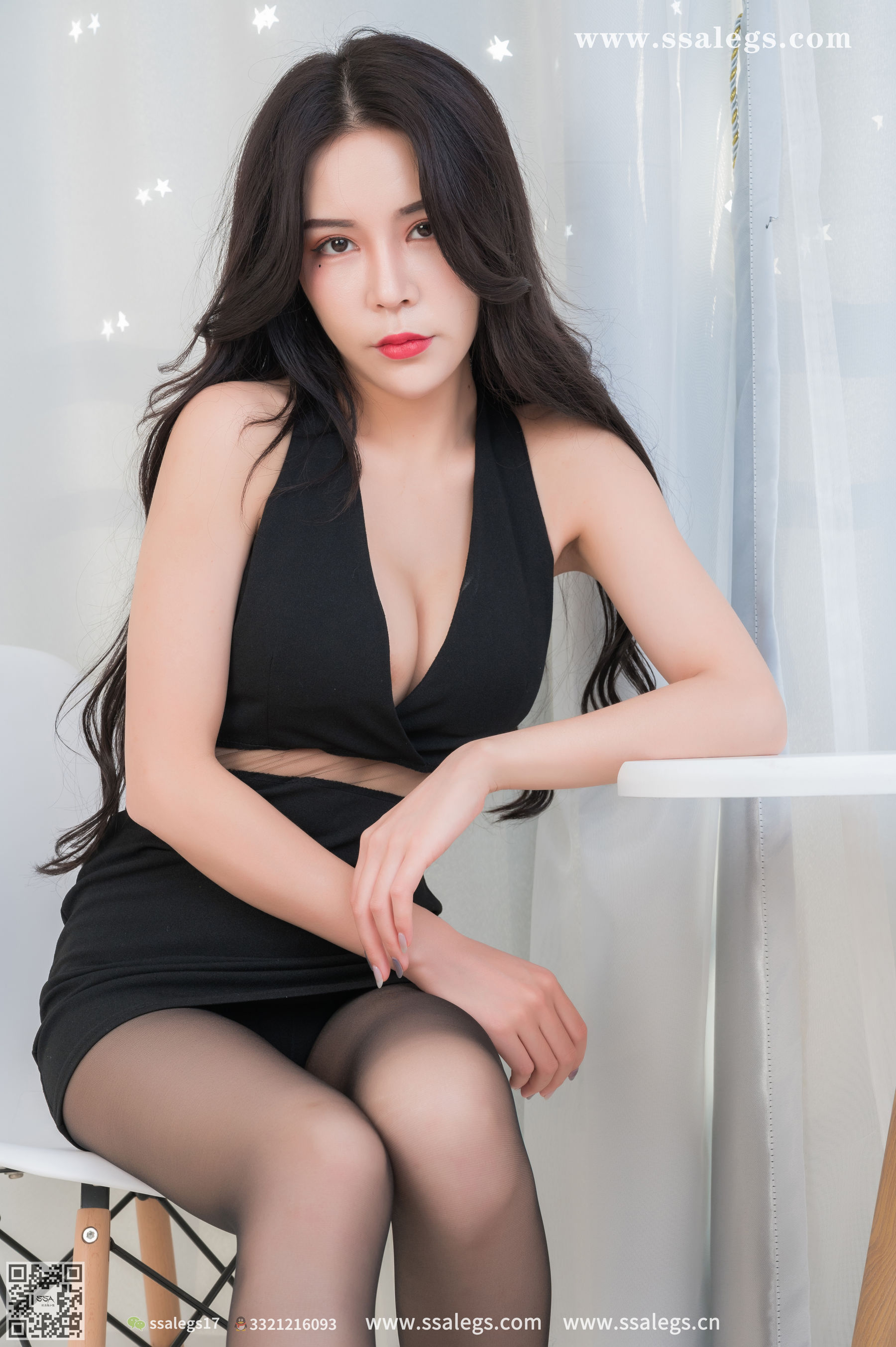 [SSA丝社]超清写真 No.411 娜娜 做真实的御姐黑丝写真(上)