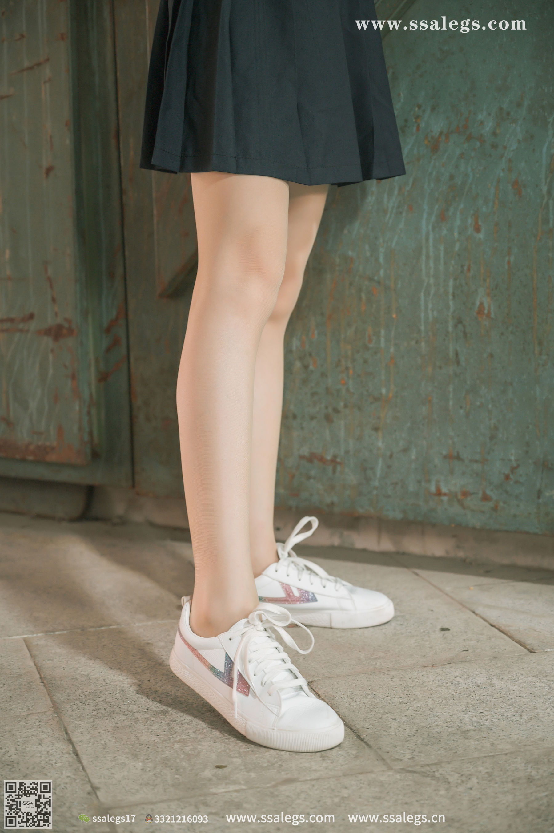 [SSA丝社]超清写真 No.421 漫漫 白色jk制服肉丝写真(上)