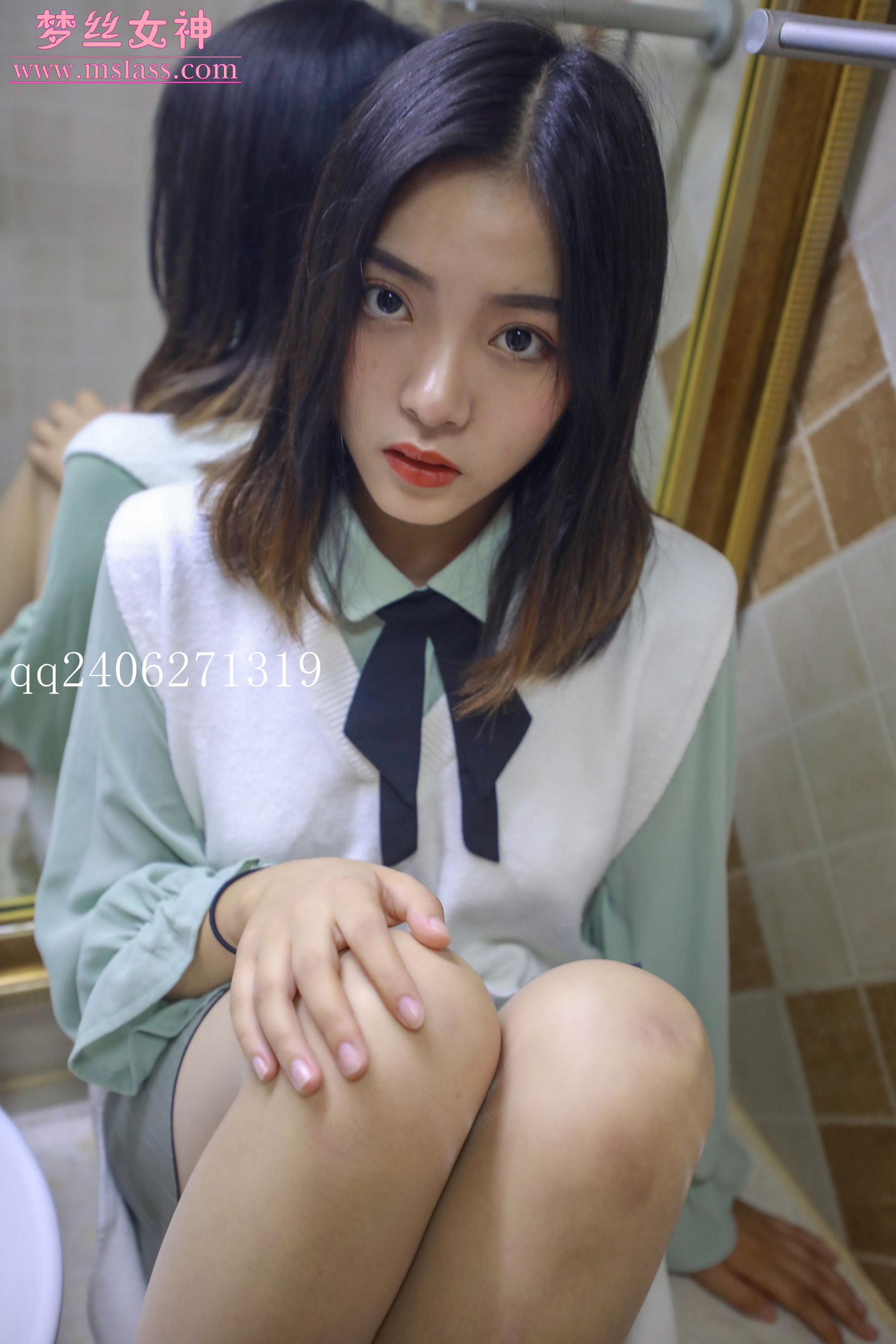 [梦丝女神MSLASS] 洋洋 JK裙