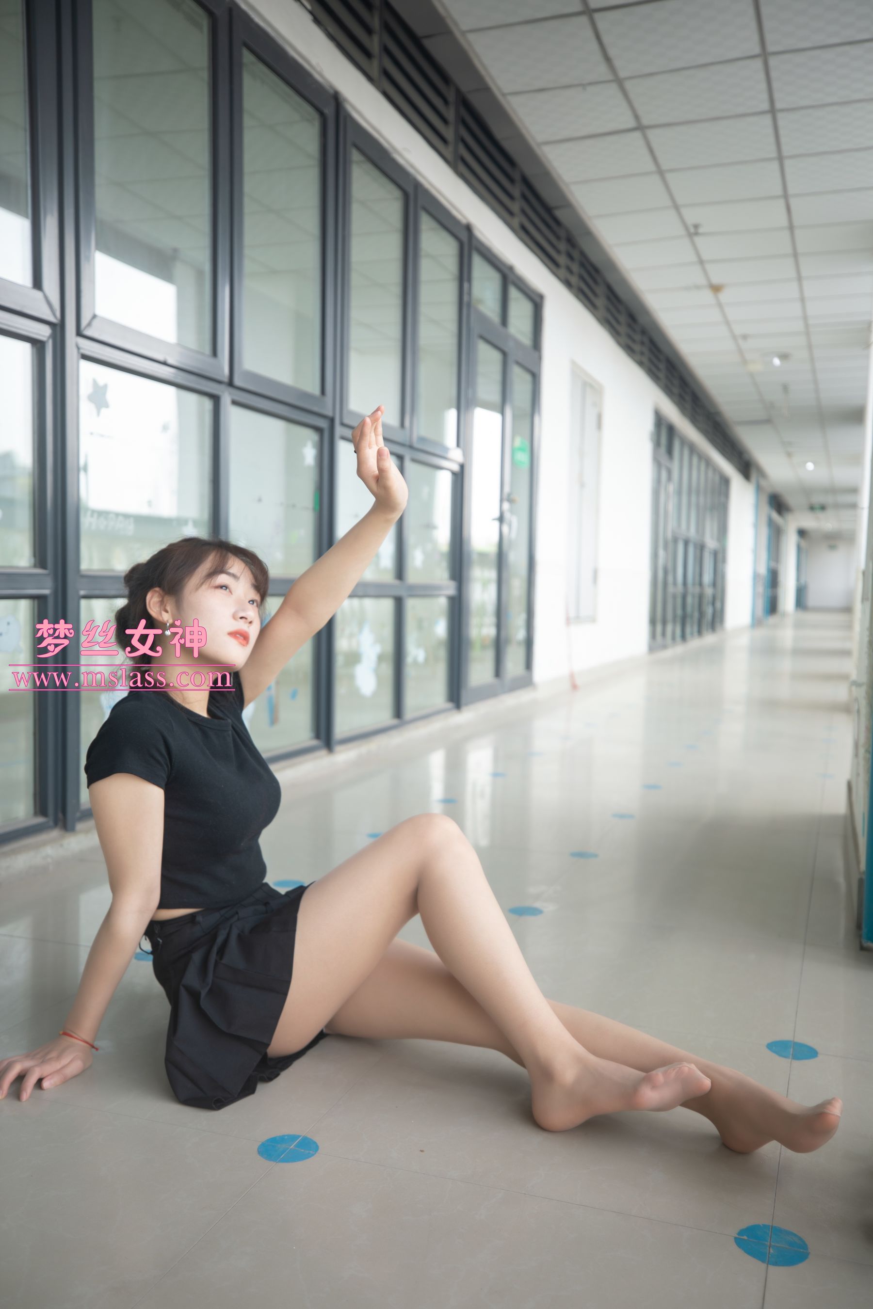 [梦丝女神MSLASS] 诗敏 靴下女神