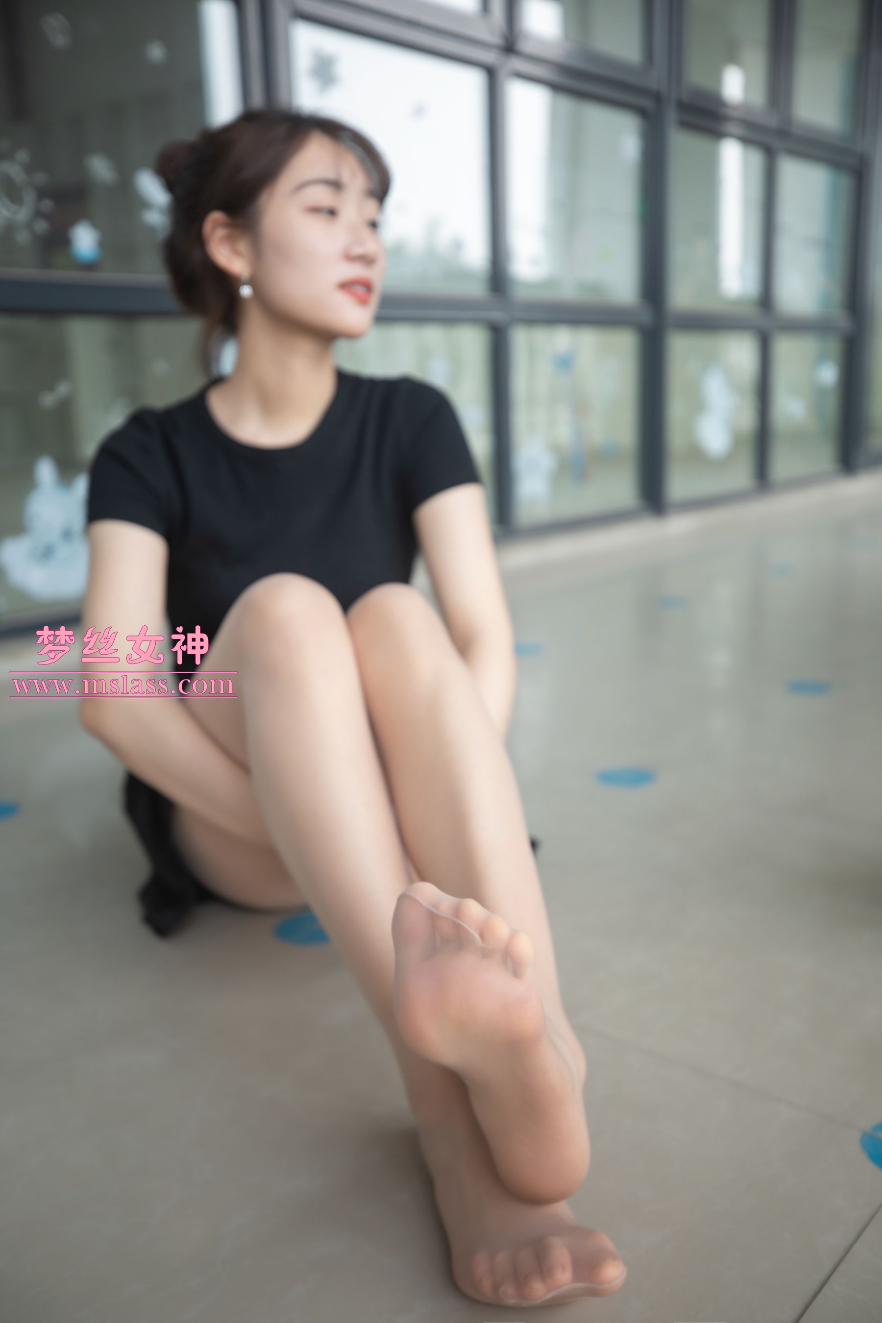[梦丝女神MSLASS] 诗敏 靴下女神