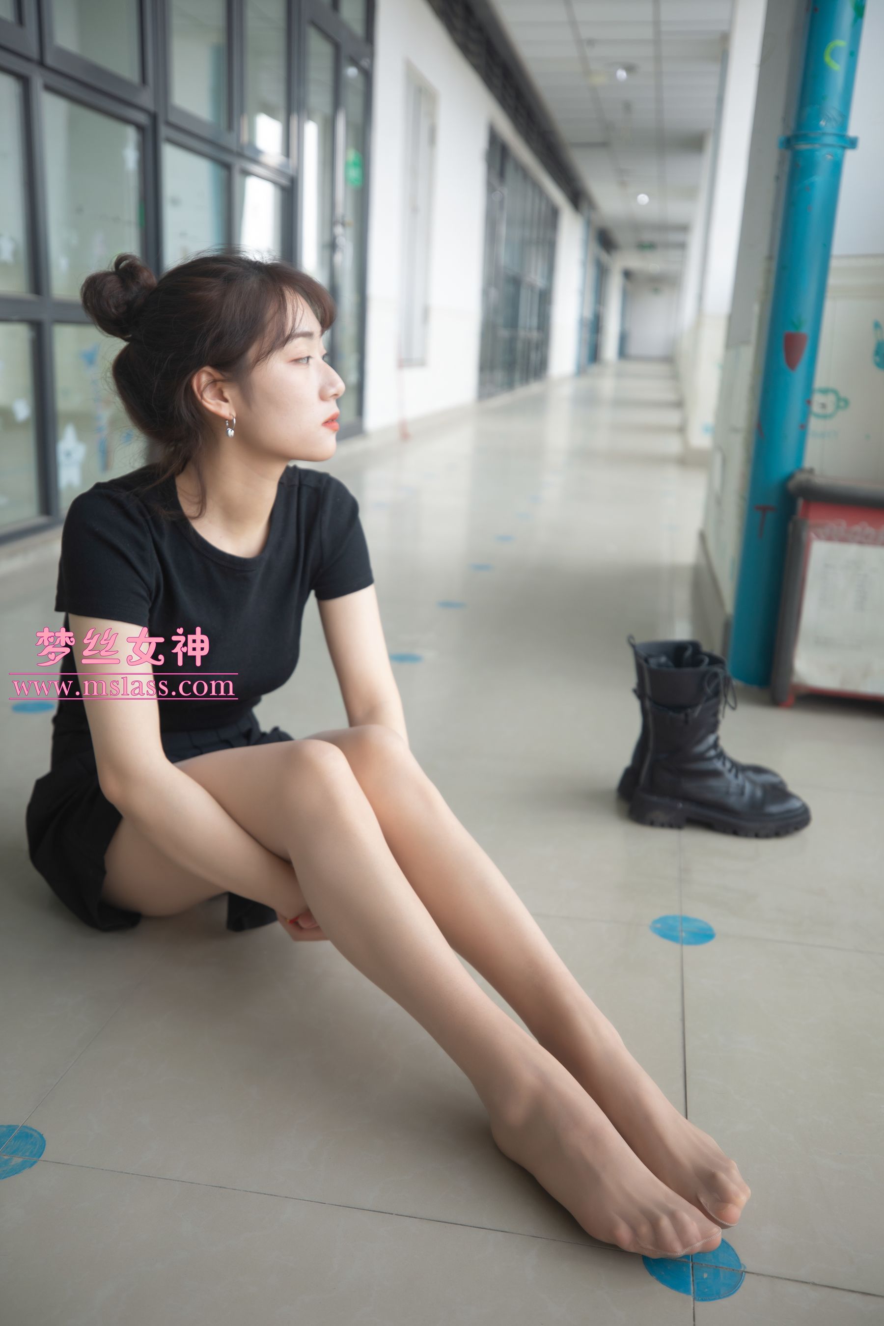 [梦丝女神MSLASS] 诗敏 靴下女神