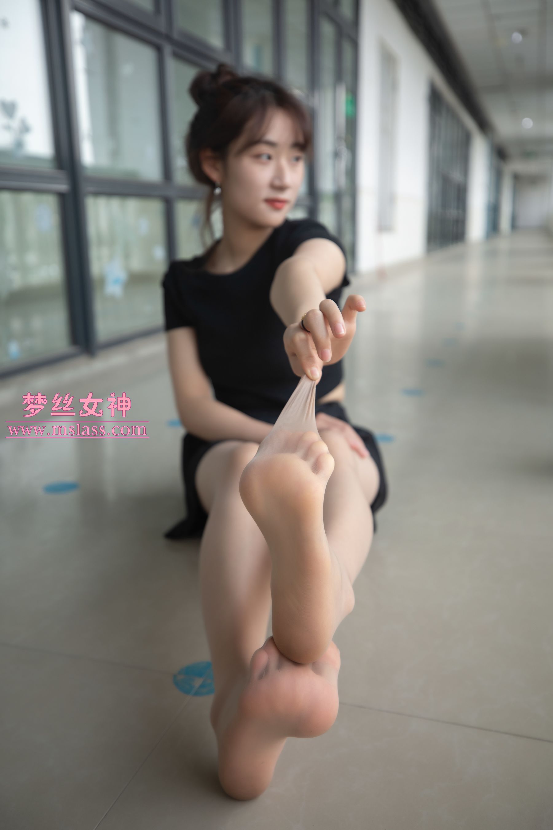 [梦丝女神MSLASS] 诗敏 靴下女神