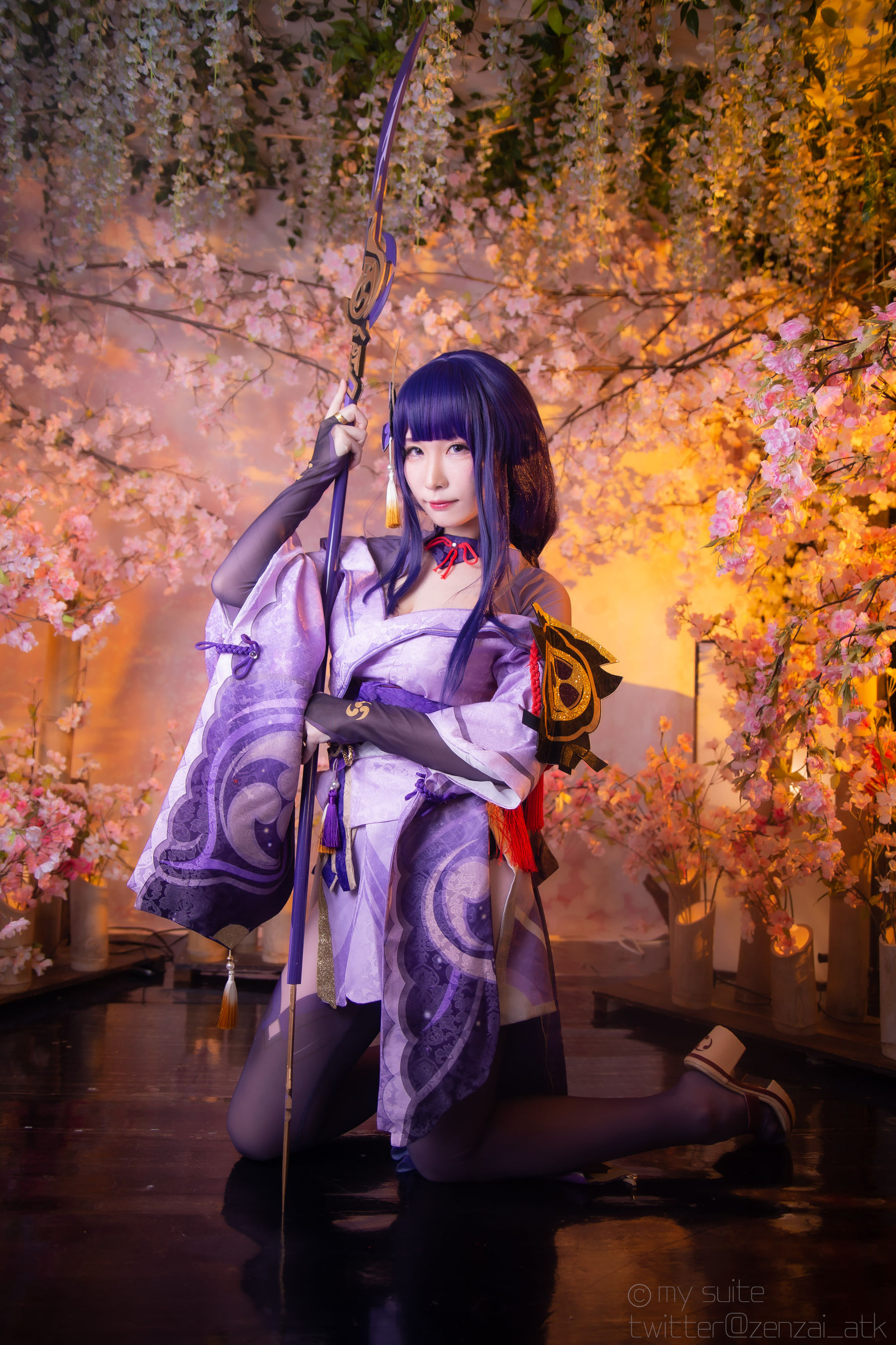 [福利COS] (Cosplay)[my suite] Atsuki あつき - Ikazuti 霆 (Genshin Impact)