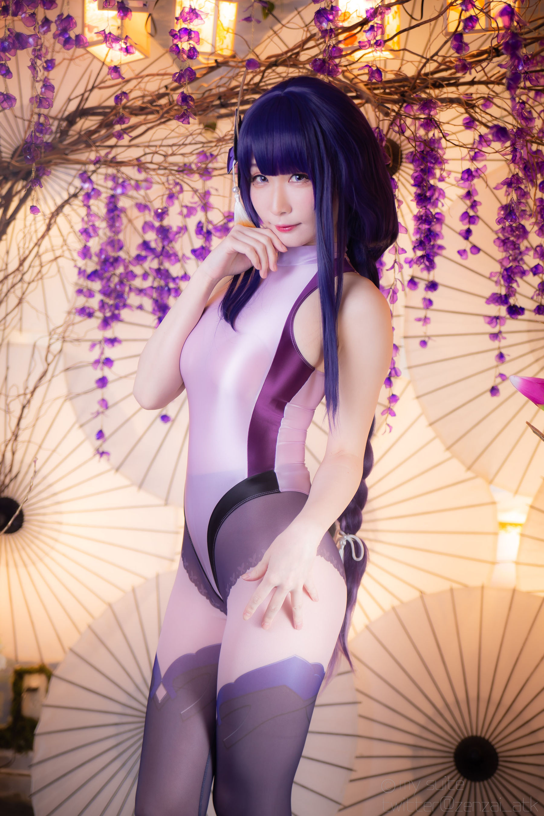 [福利COS] (Cosplay)[my suite] Atsuki あつき - Ikazuti 霆 (Genshin Impact)