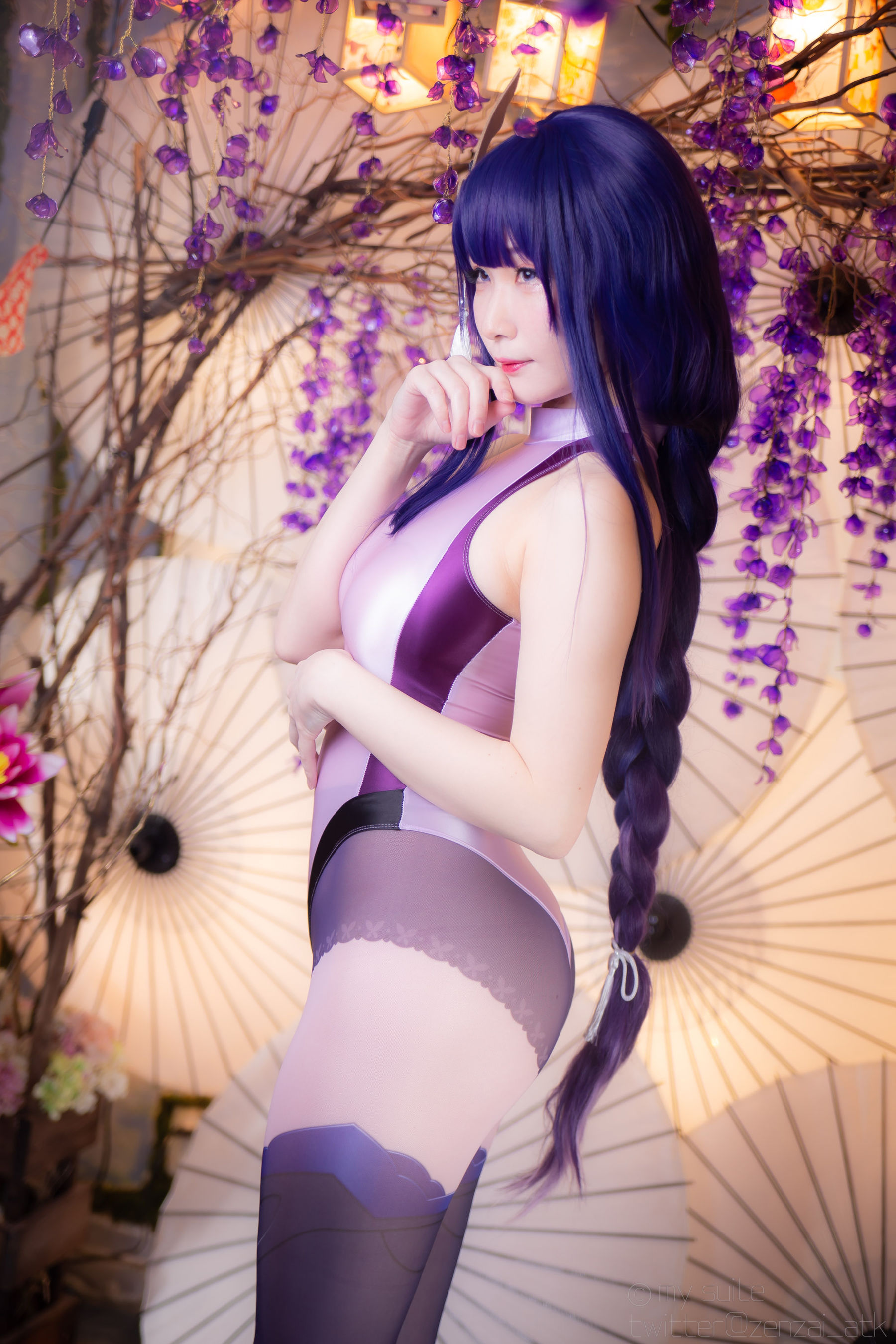 [福利COS] (Cosplay)[my suite] Atsuki あつき - Ikazuti 霆 (Genshin Impact)