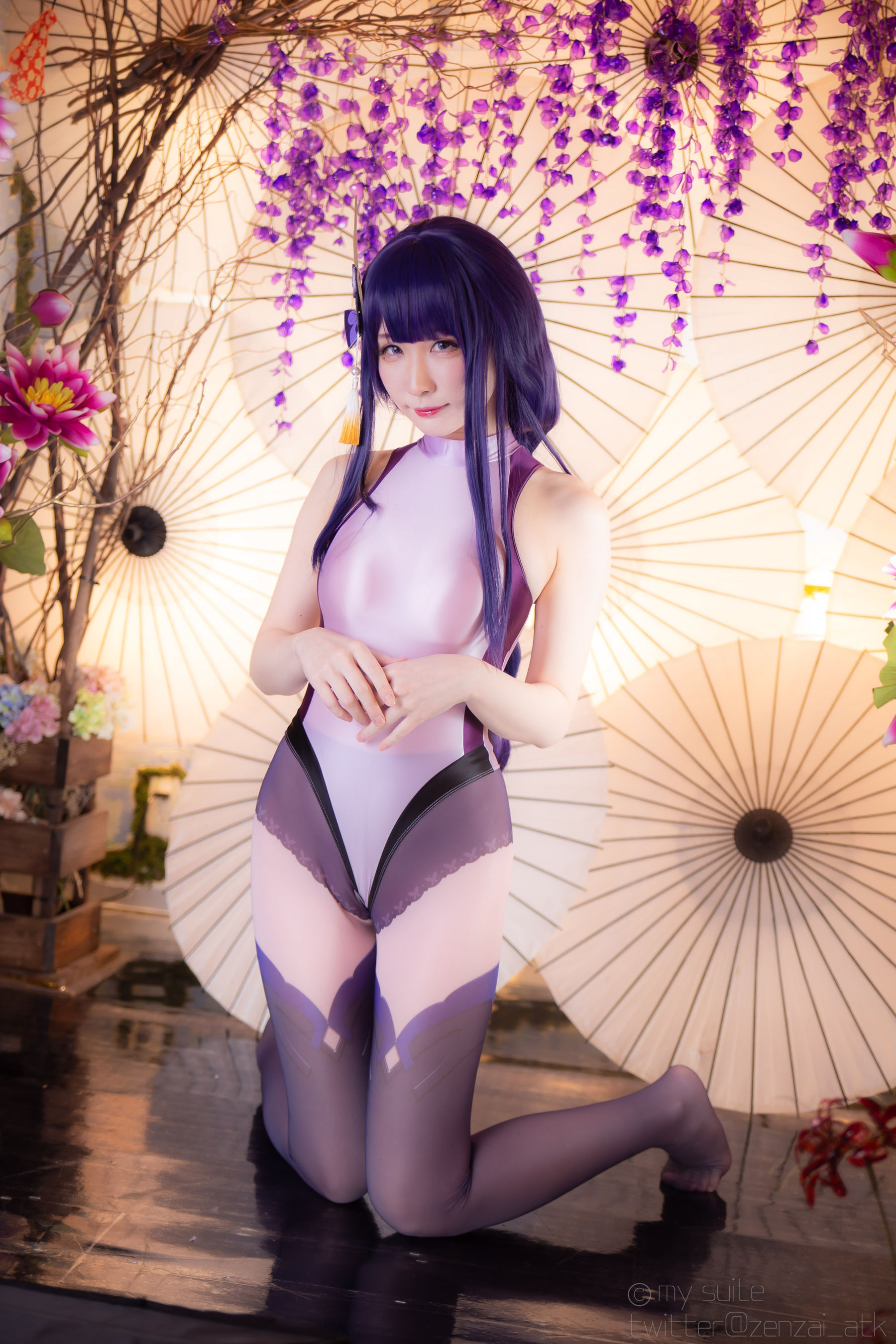 [福利COS] (Cosplay)[my suite] Atsuki あつき - Ikazuti 霆 (Genshin Impact)
