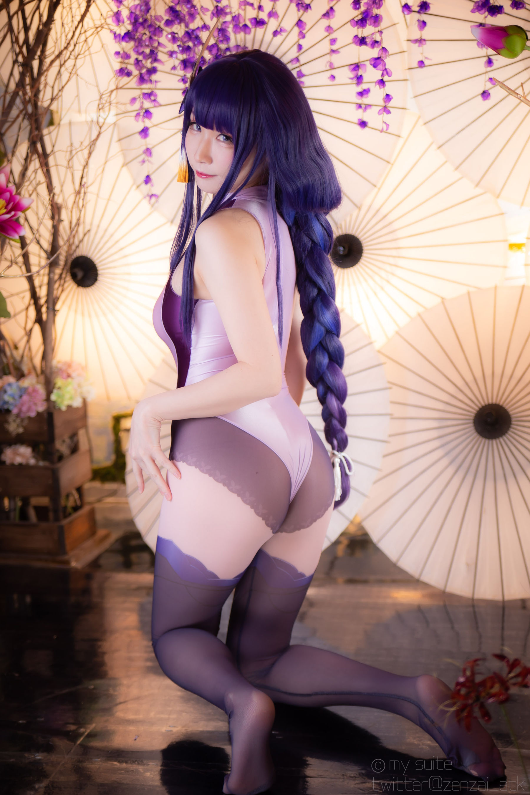 [福利COS] (Cosplay)[my suite] Atsuki あつき - Ikazuti 霆 (Genshin Impact)
