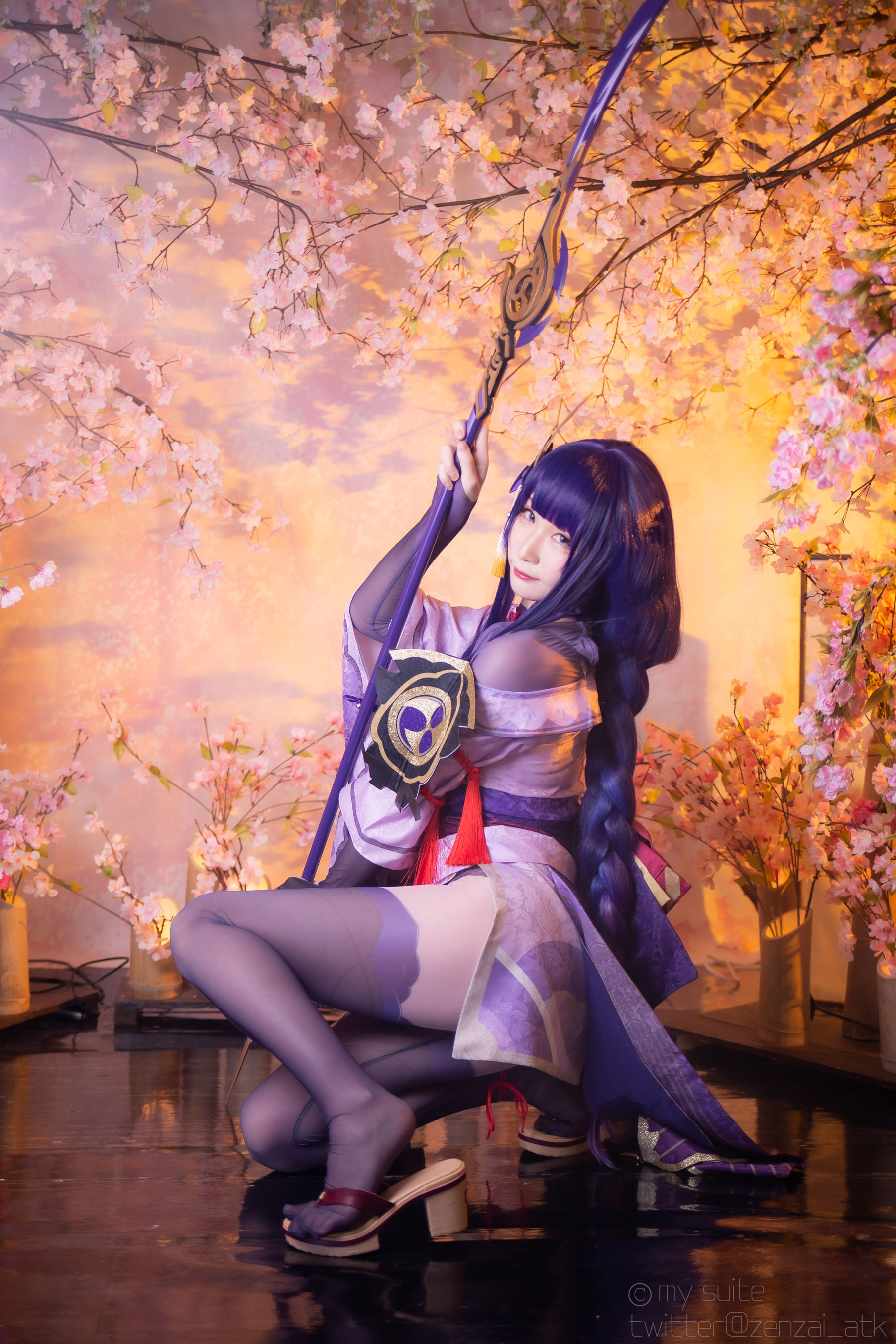 [福利COS] (Cosplay)[my suite] Atsuki あつき - Ikazuti 霆 (Genshin Impact)