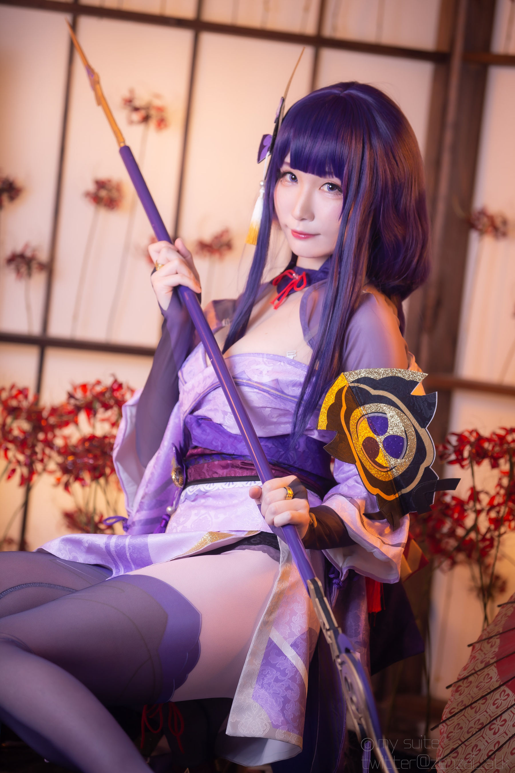 [福利COS] (Cosplay)[my suite] Atsuki あつき - Ikazuti 霆 (Genshin Impact)