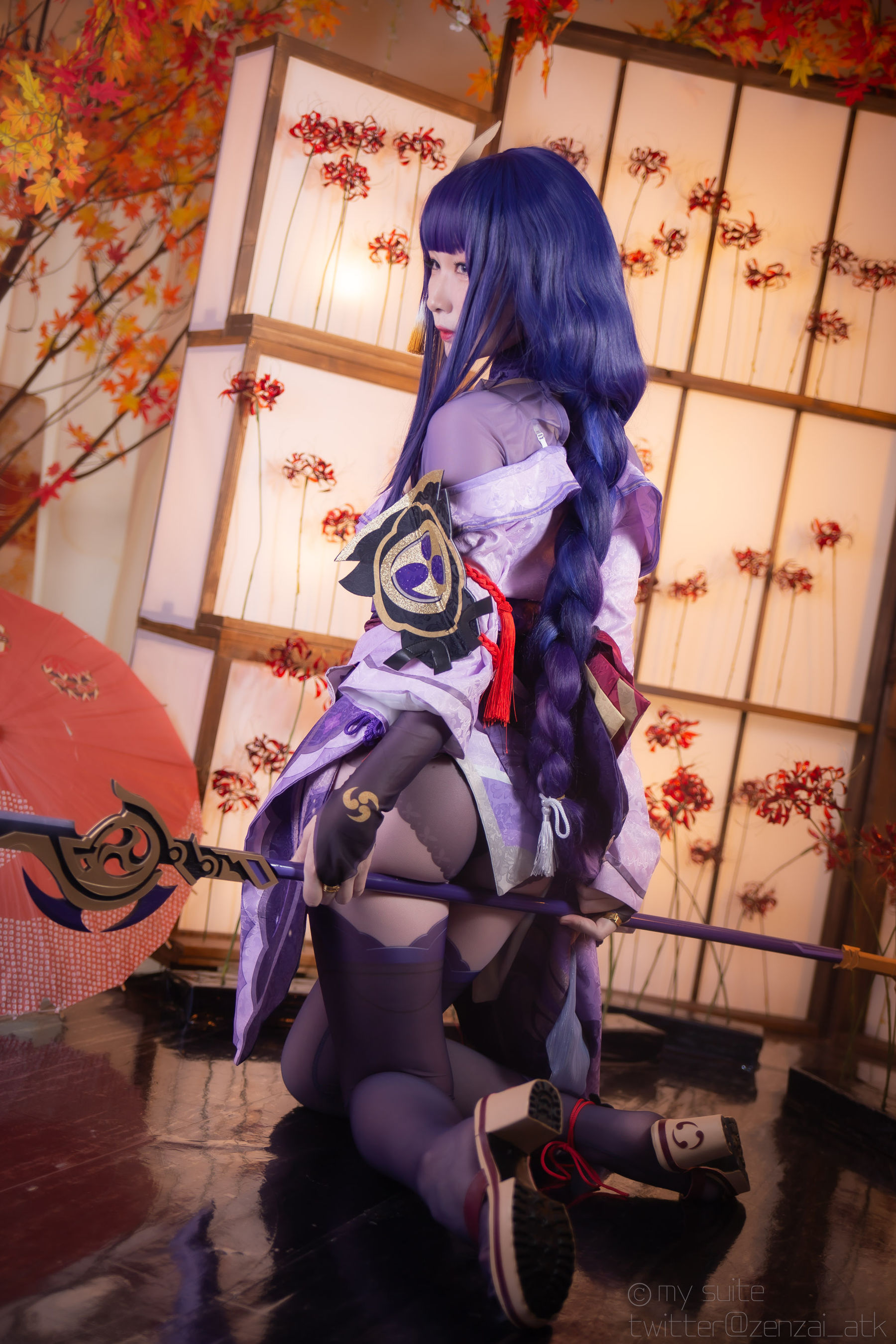 [福利COS] (Cosplay)[my suite] Atsuki あつき - Ikazuti 霆 (Genshin Impact)