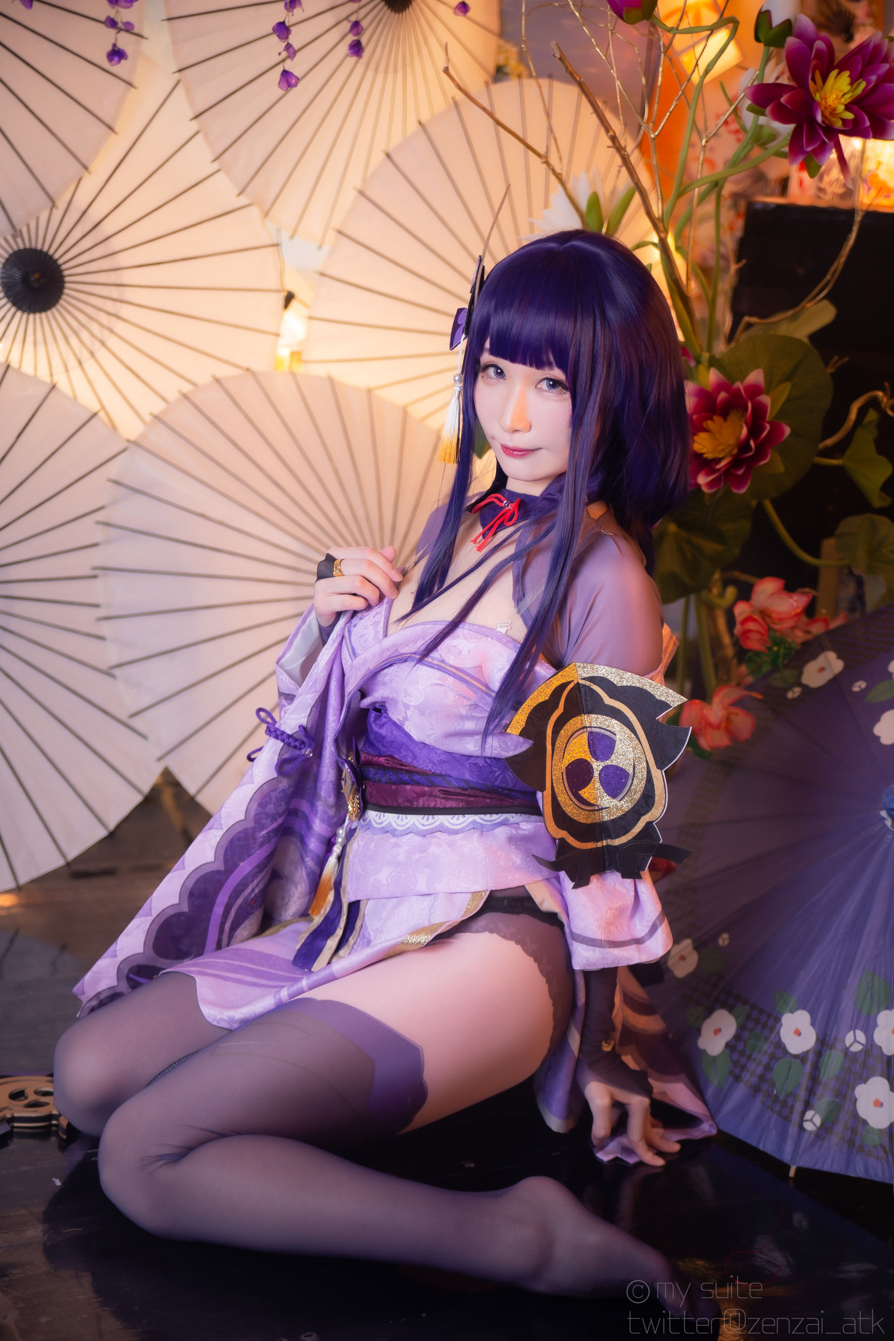 [福利COS] (Cosplay)[my suite] Atsuki あつき - Ikazuti 霆 (Genshin Impact)