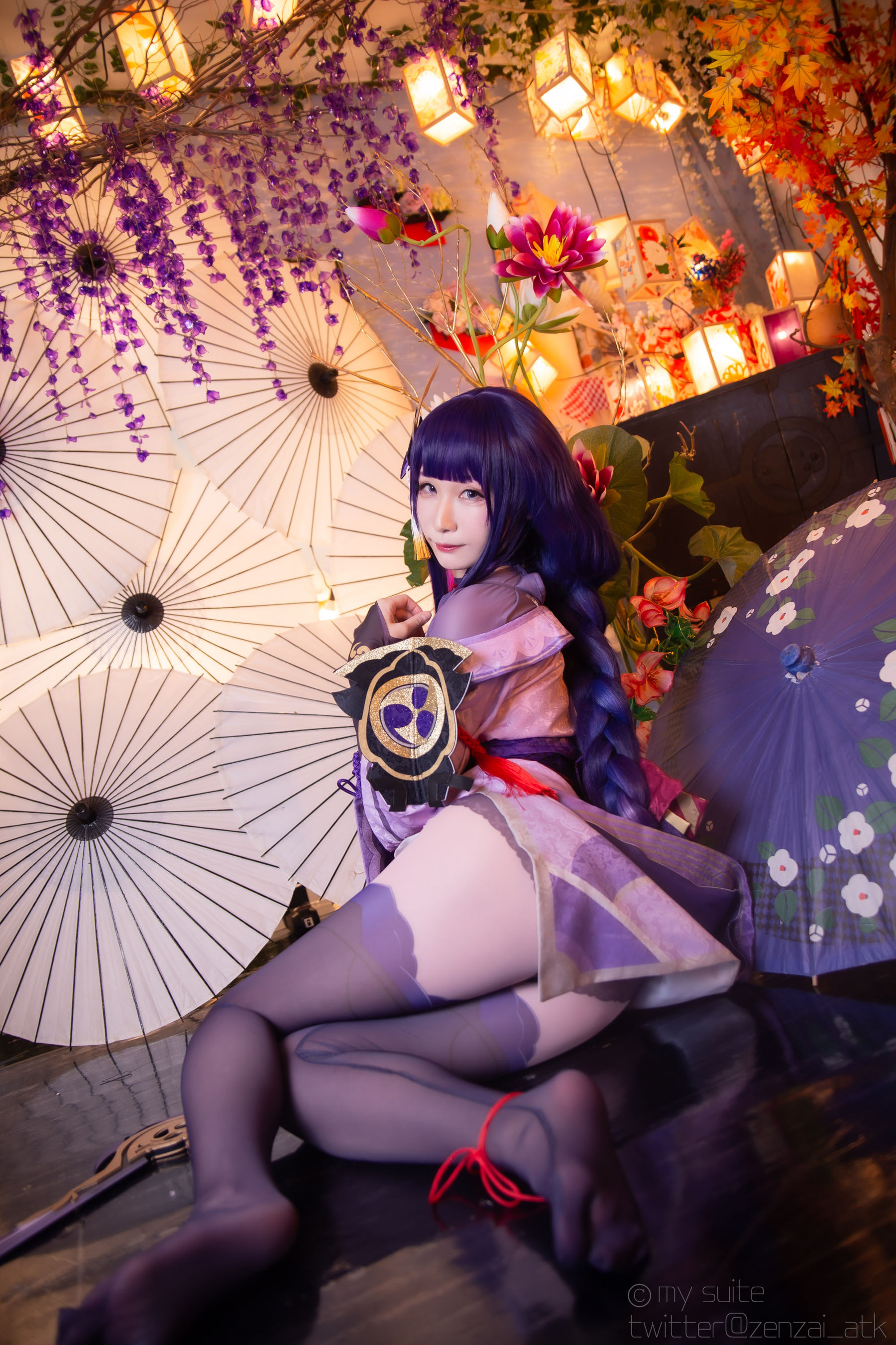 [福利COS] (Cosplay)[my suite] Atsuki あつき - Ikazuti 霆 (Genshin Impact)