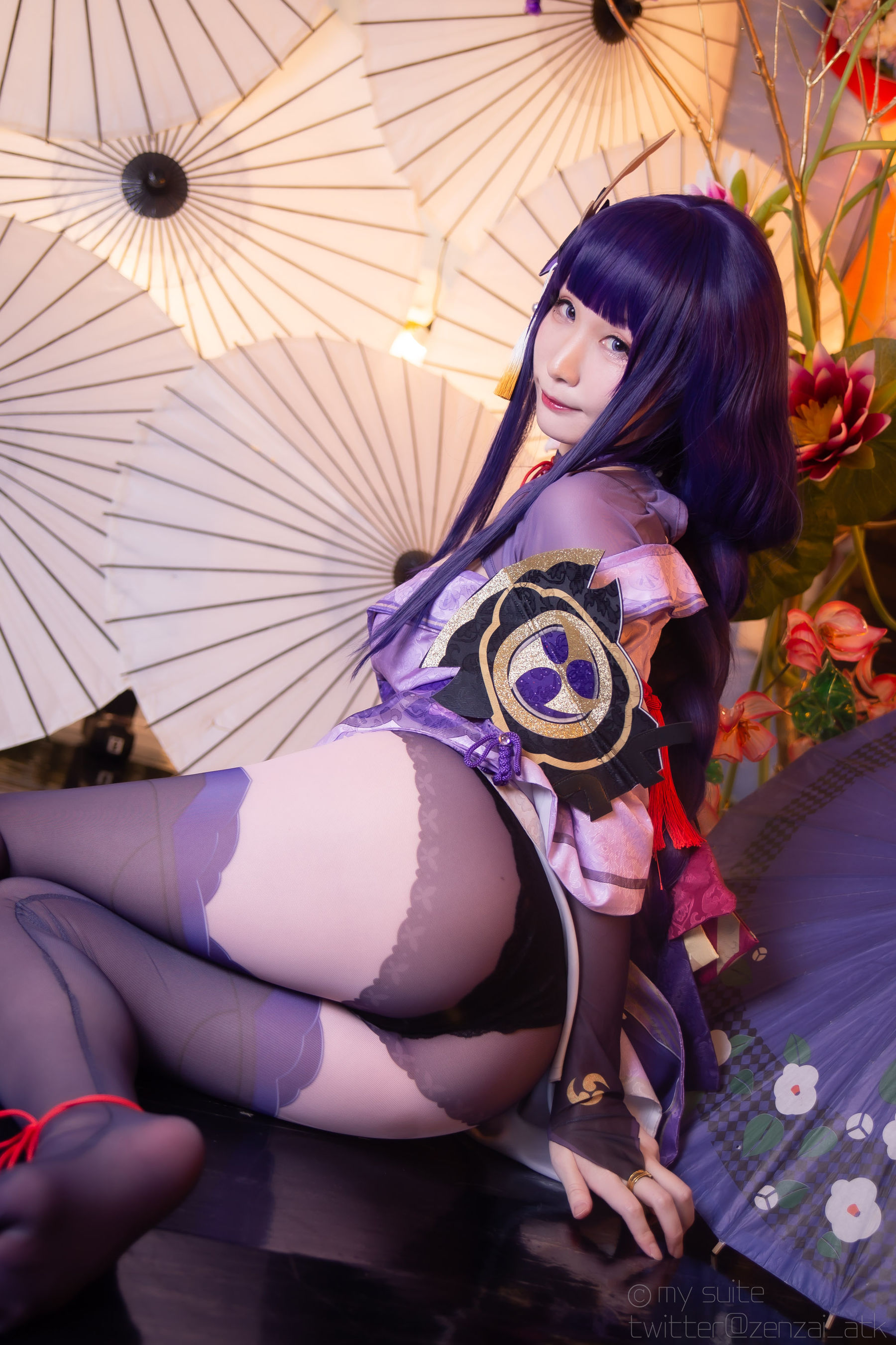 [福利COS] (Cosplay)[my suite] Atsuki あつき - Ikazuti 霆 (Genshin Impact)