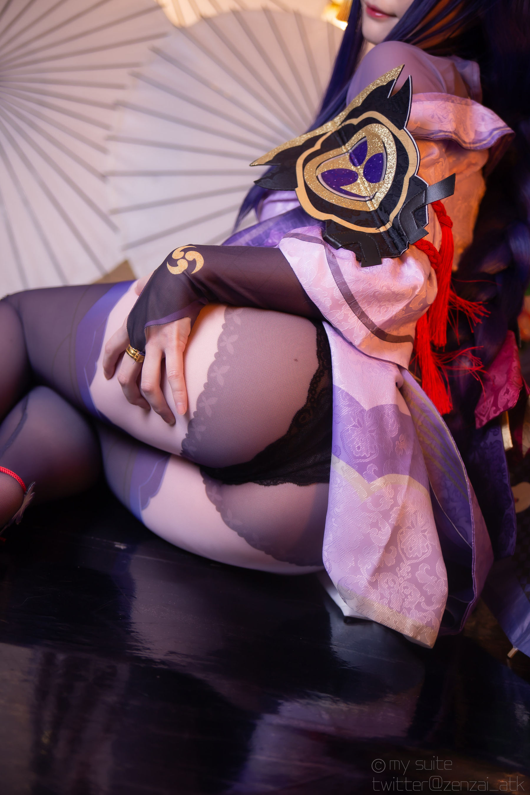 [福利COS] (Cosplay)[my suite] Atsuki あつき - Ikazuti 霆 (Genshin Impact)