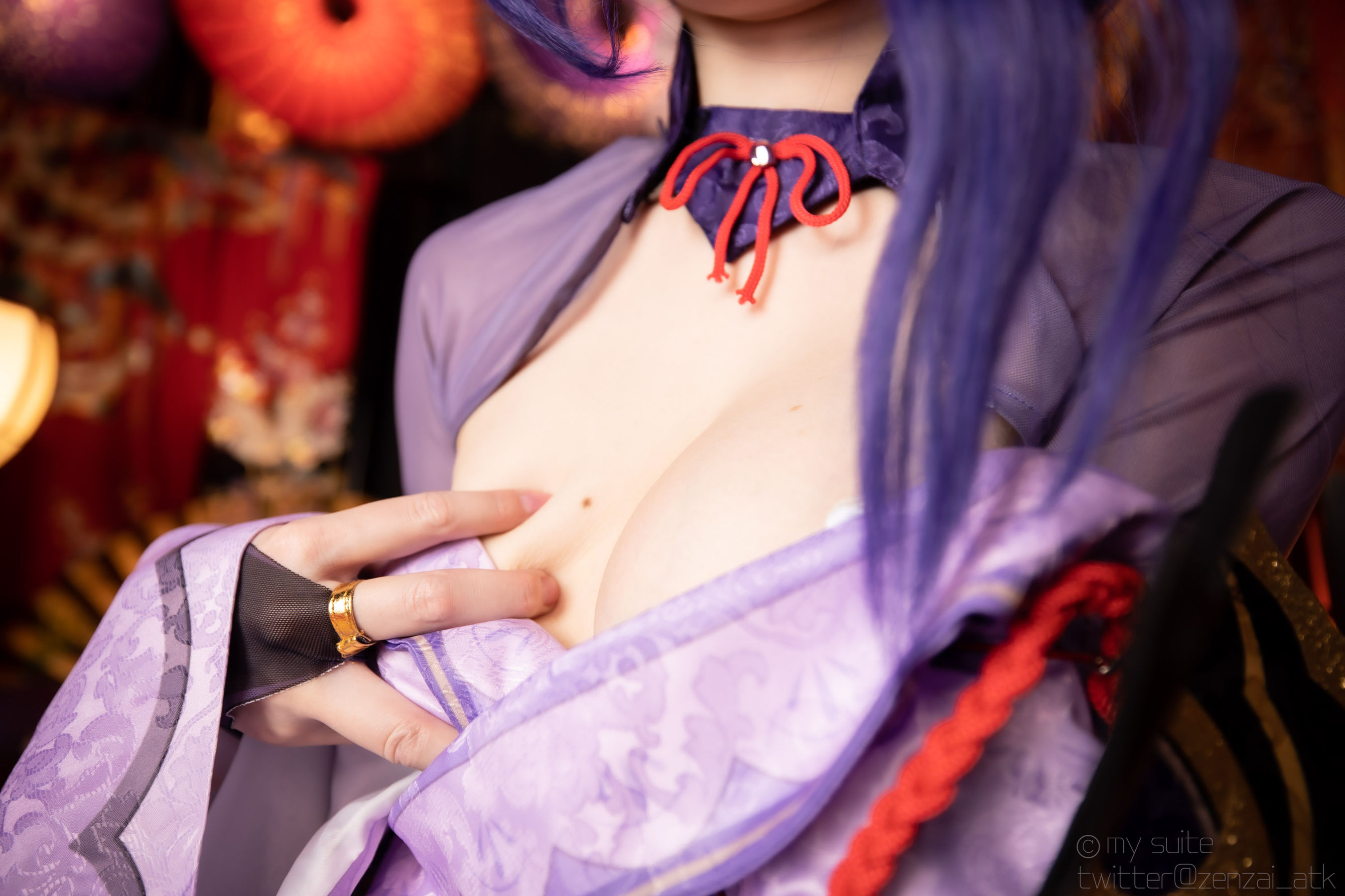[福利COS] (Cosplay)[my suite] Atsuki あつき - Ikazuti 霆 (Genshin Impact)