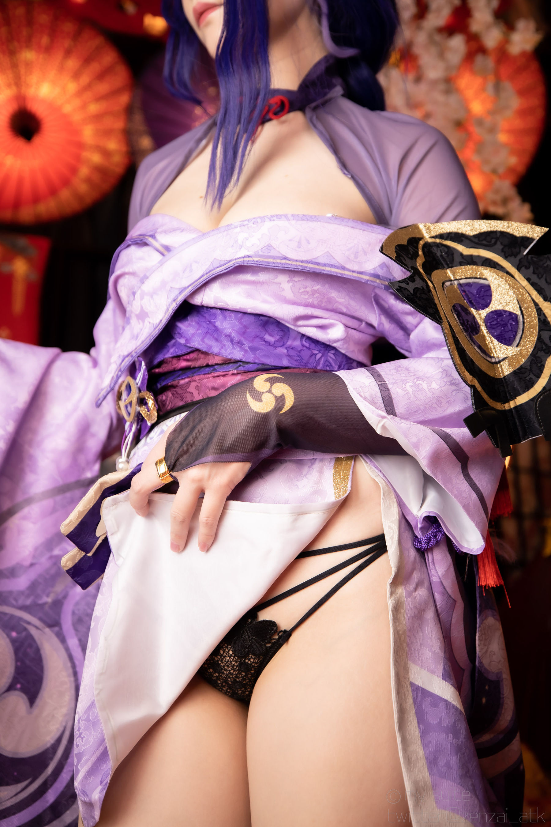 [福利COS] (Cosplay)[my suite] Atsuki あつき - Ikazuti 霆 (Genshin Impact)