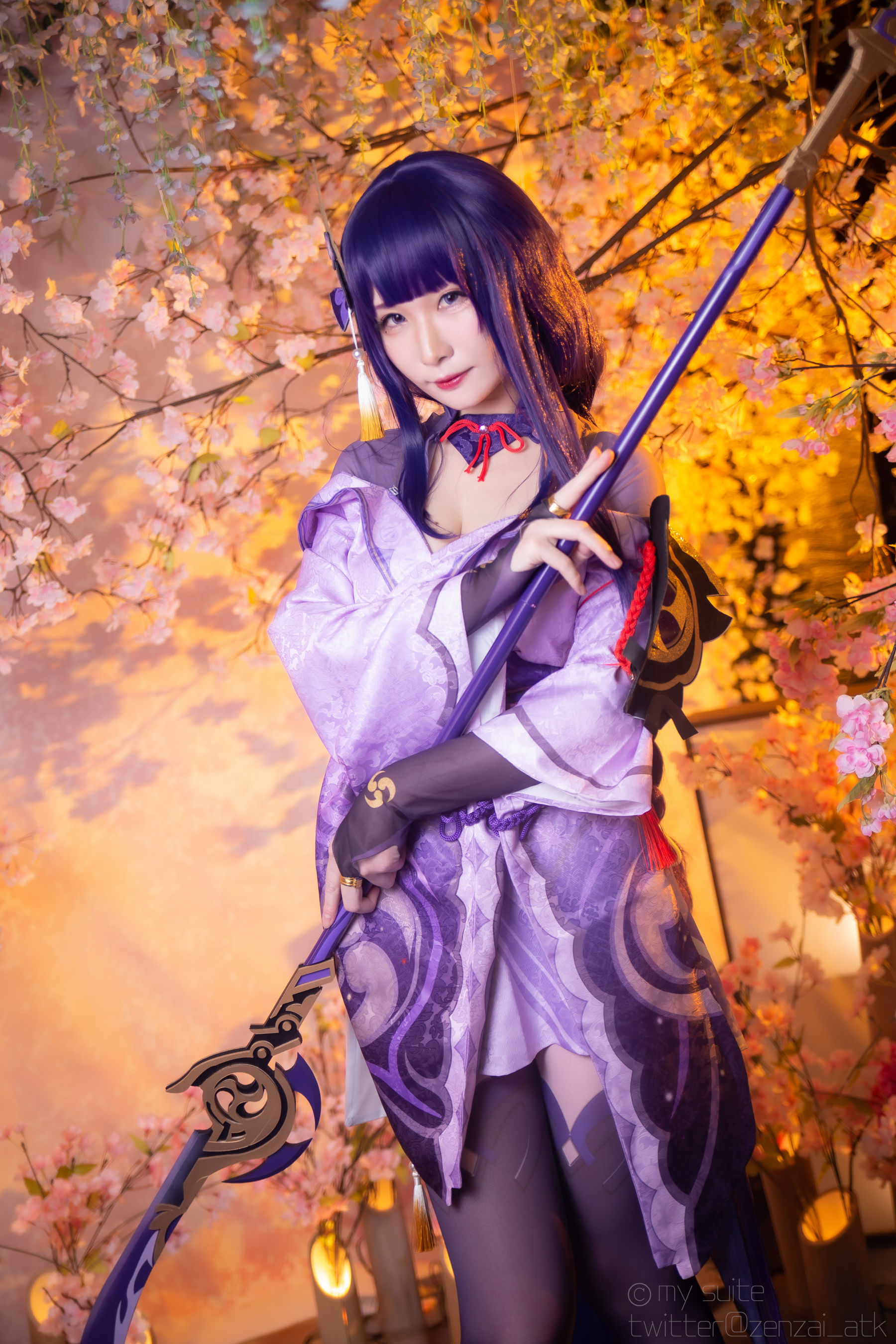 [福利COS] (Cosplay)[my suite] Atsuki あつき - Ikazuti 霆 (Genshin Impact)