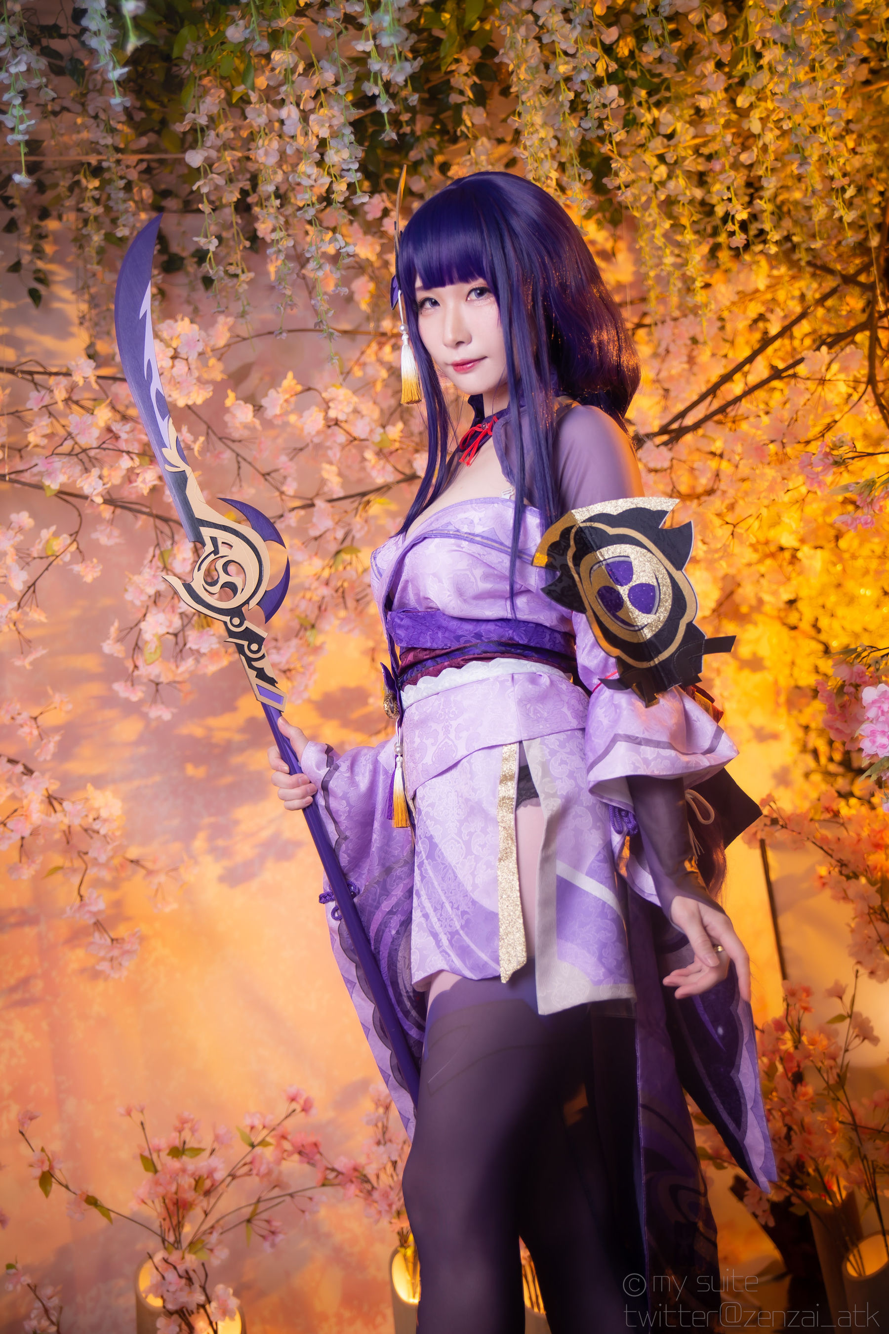 [福利COS] (Cosplay)[my suite] Atsuki あつき - Ikazuti 霆 (Genshin Impact)