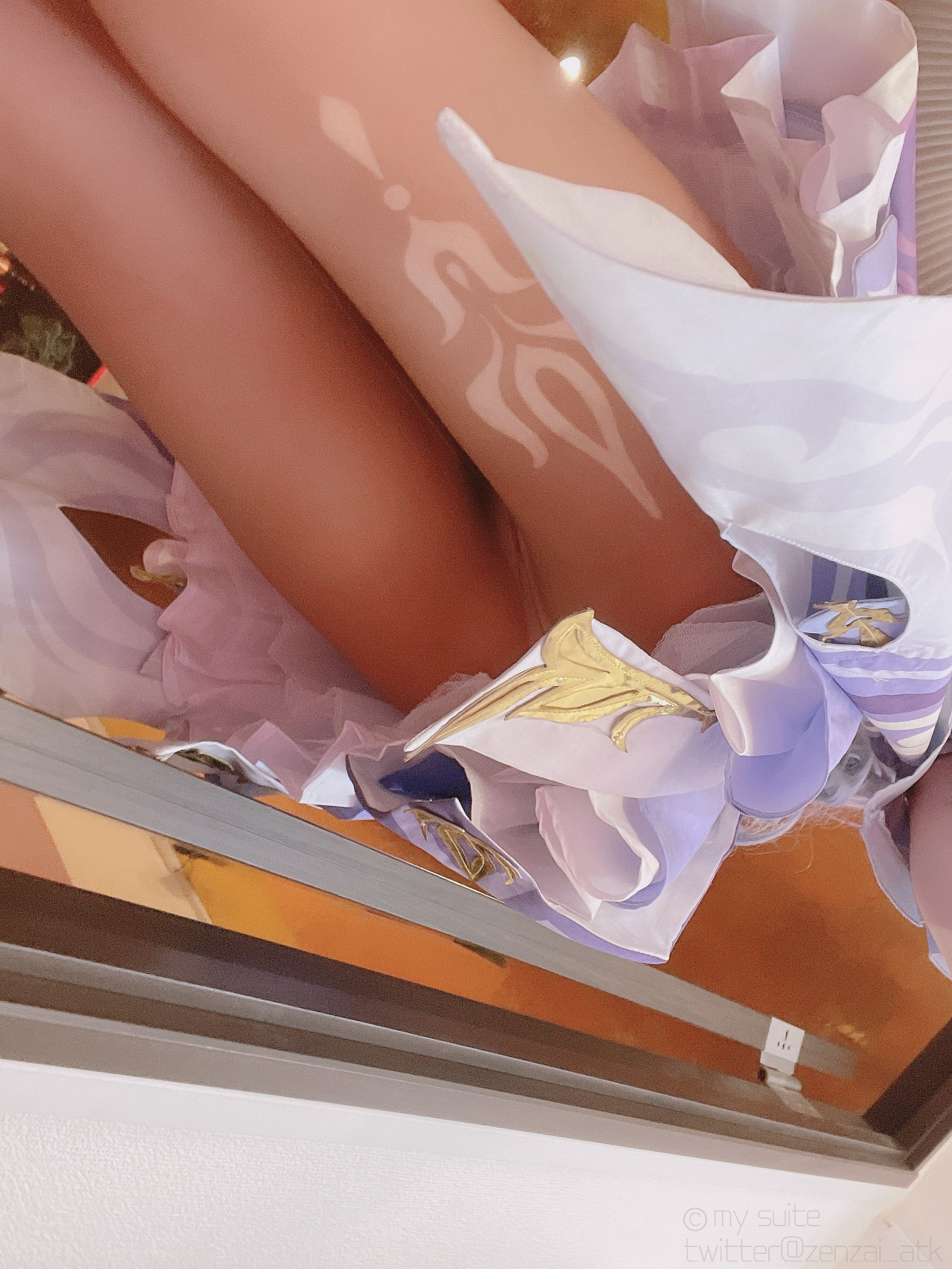 [福利COS] (Cosplay)[my suite] Atsuki あつき - Keqing 刻晴 (Genshin Impact)