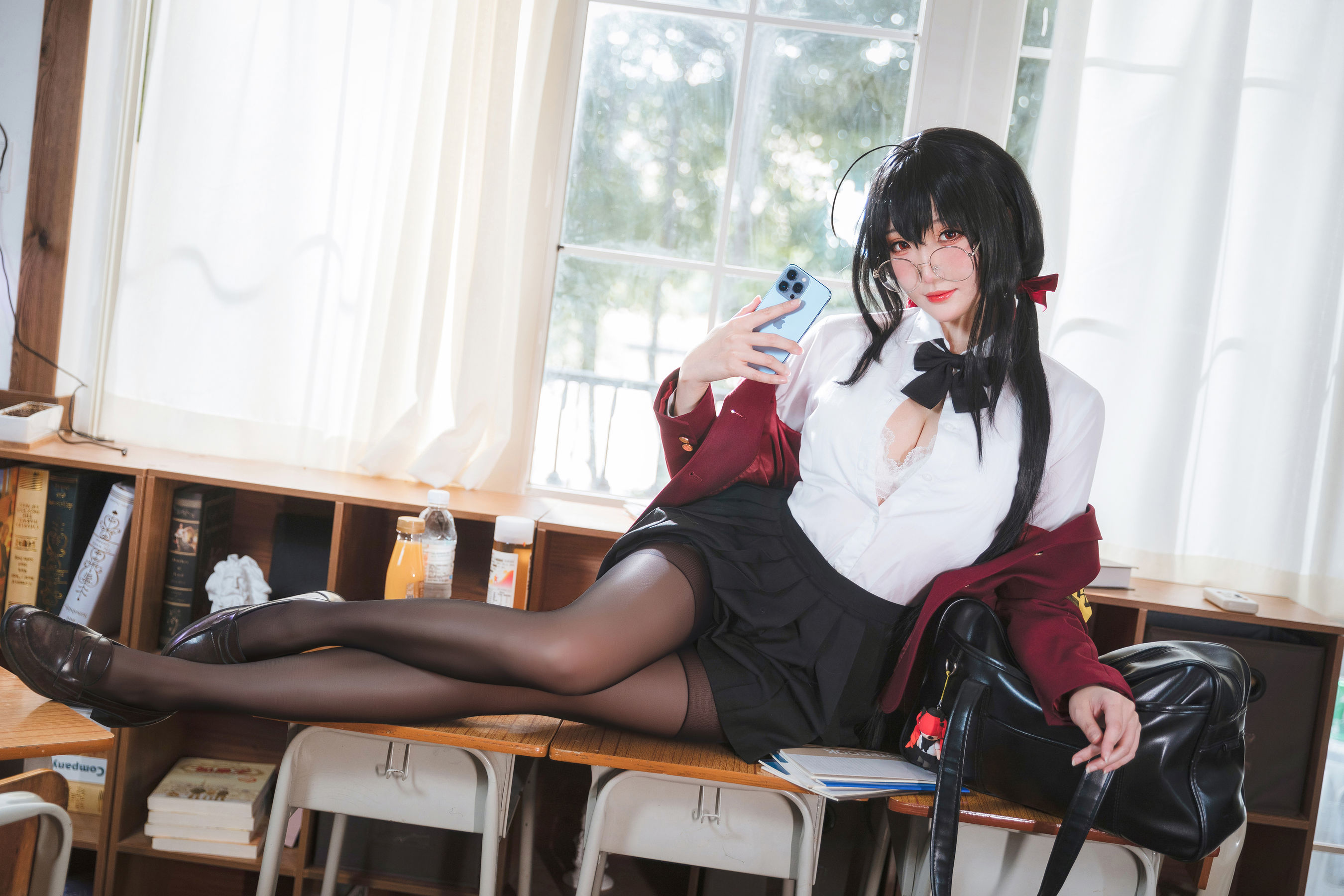 [福利COS] Coser瓜希酱福利 - 大凤JK