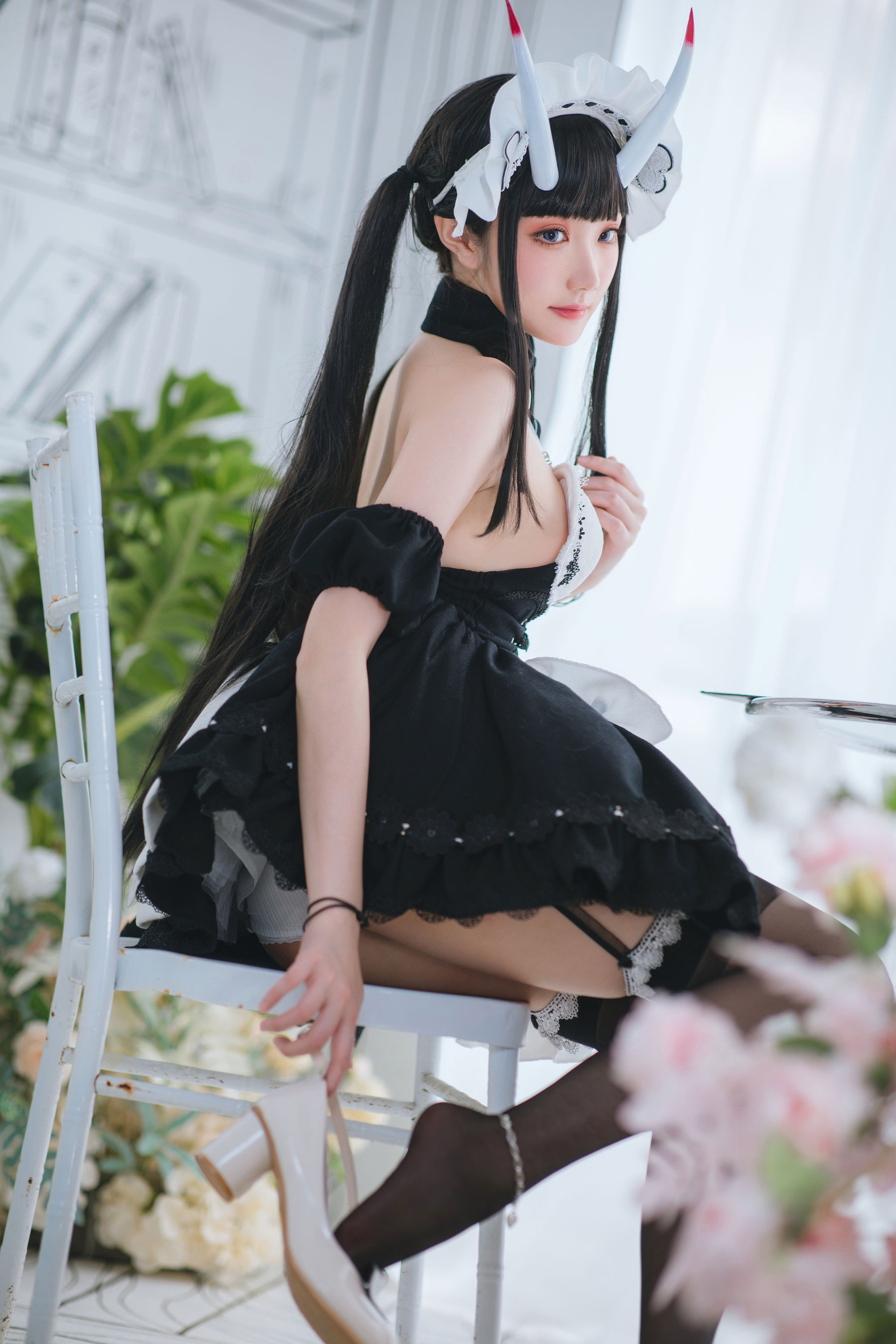 [福利COS] Coser瓜希酱福利 - 能代女仆
